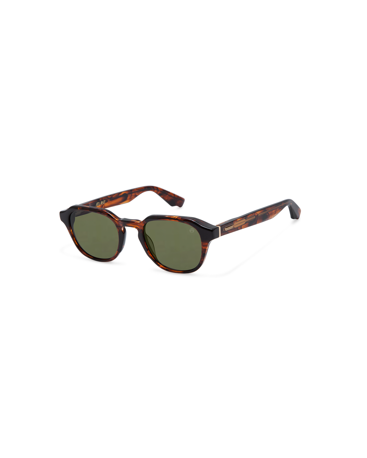 PHILIP: Redondas Acetato Havana sunglasses by ATLANT 12341