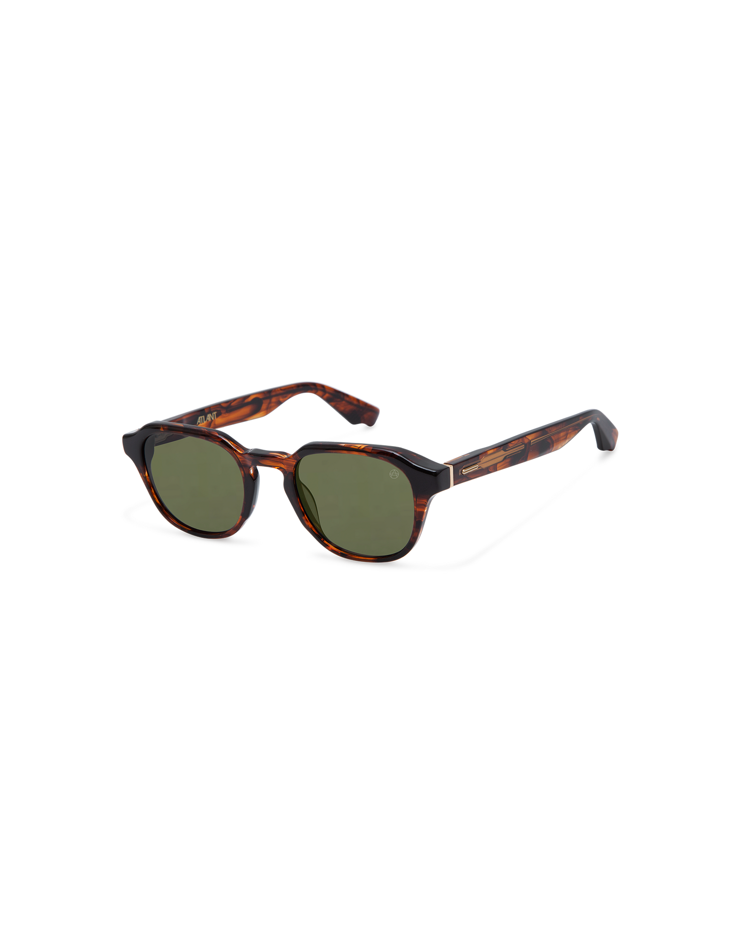 PHILIP: Redondas Acetato Havana sunglasses by ATLANT 12341