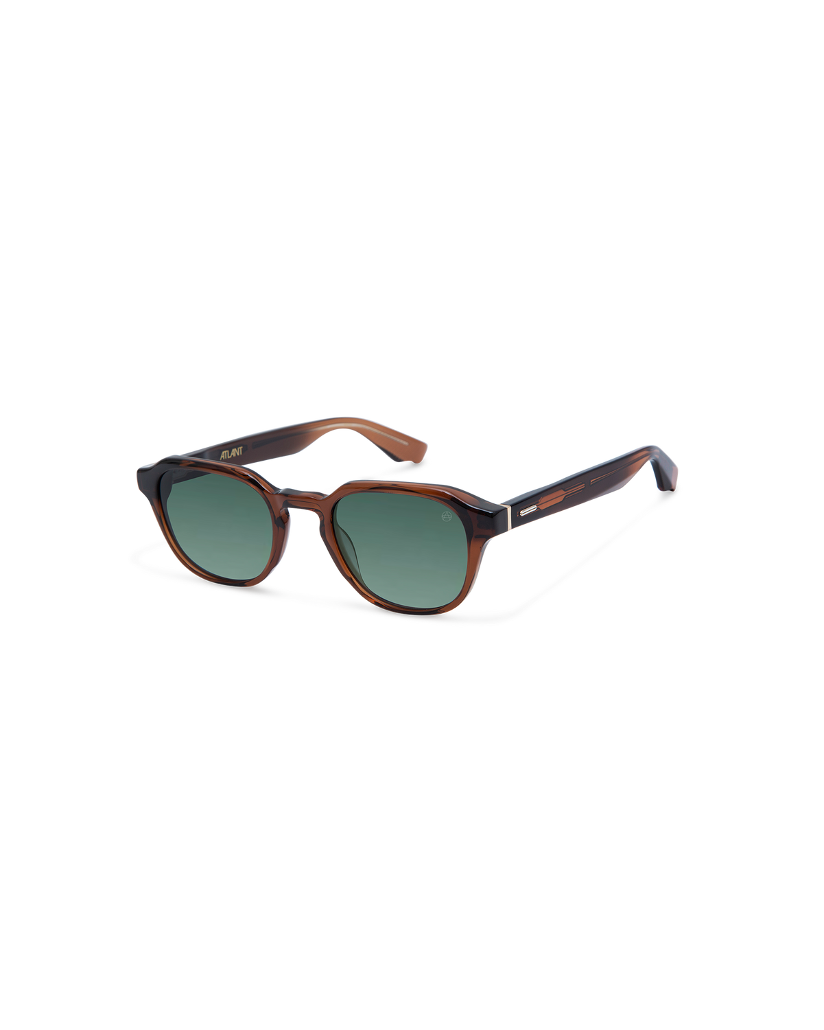 PHILIP: Redondas Acetato Marrón sunglasses by ATLANT 12342