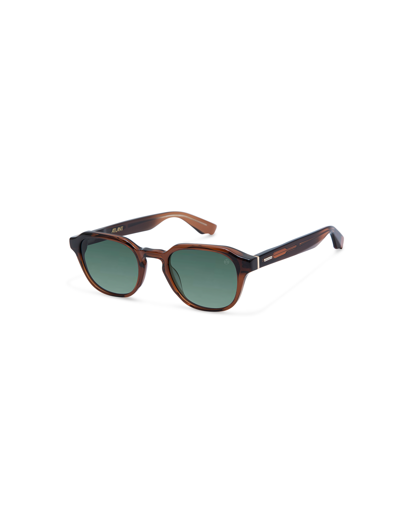 PHILIP: Redondas Acetato Marrón sunglasses by ATLANT 12342