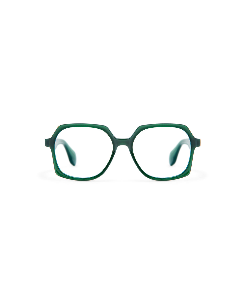 REVIVRE 41: Geométricas Acetato Verde optical glasses by GIGI STUDIOS 7905