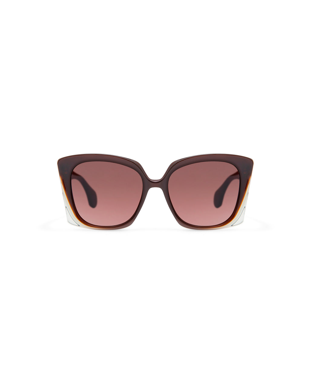 REVIVRE 45: Cat Eye Acetato Marrón sunglasses by GIGI STUDIOS 7920