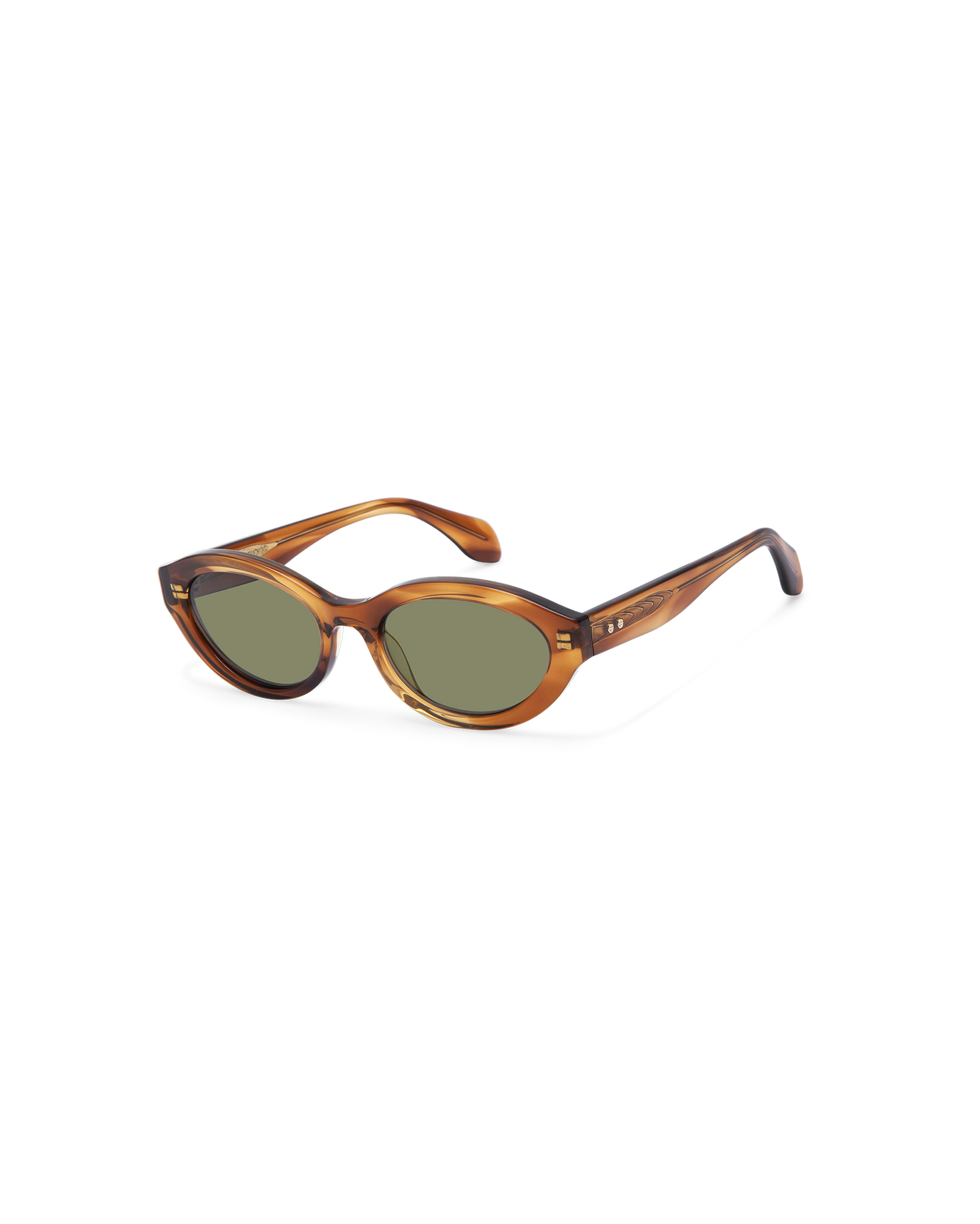 MILA: Tiny Acetato Marrón sunglasses by GIGI STUDIOS 13517