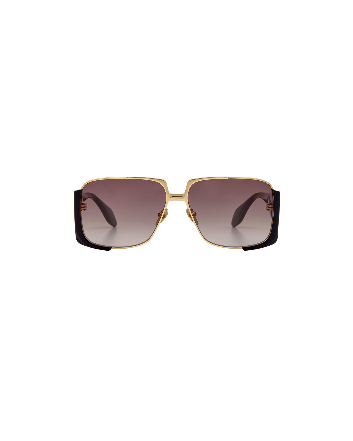 THEA: Cuadrada Acetato-Metal Noir sunglasses by GIGI STUDIOS 8388