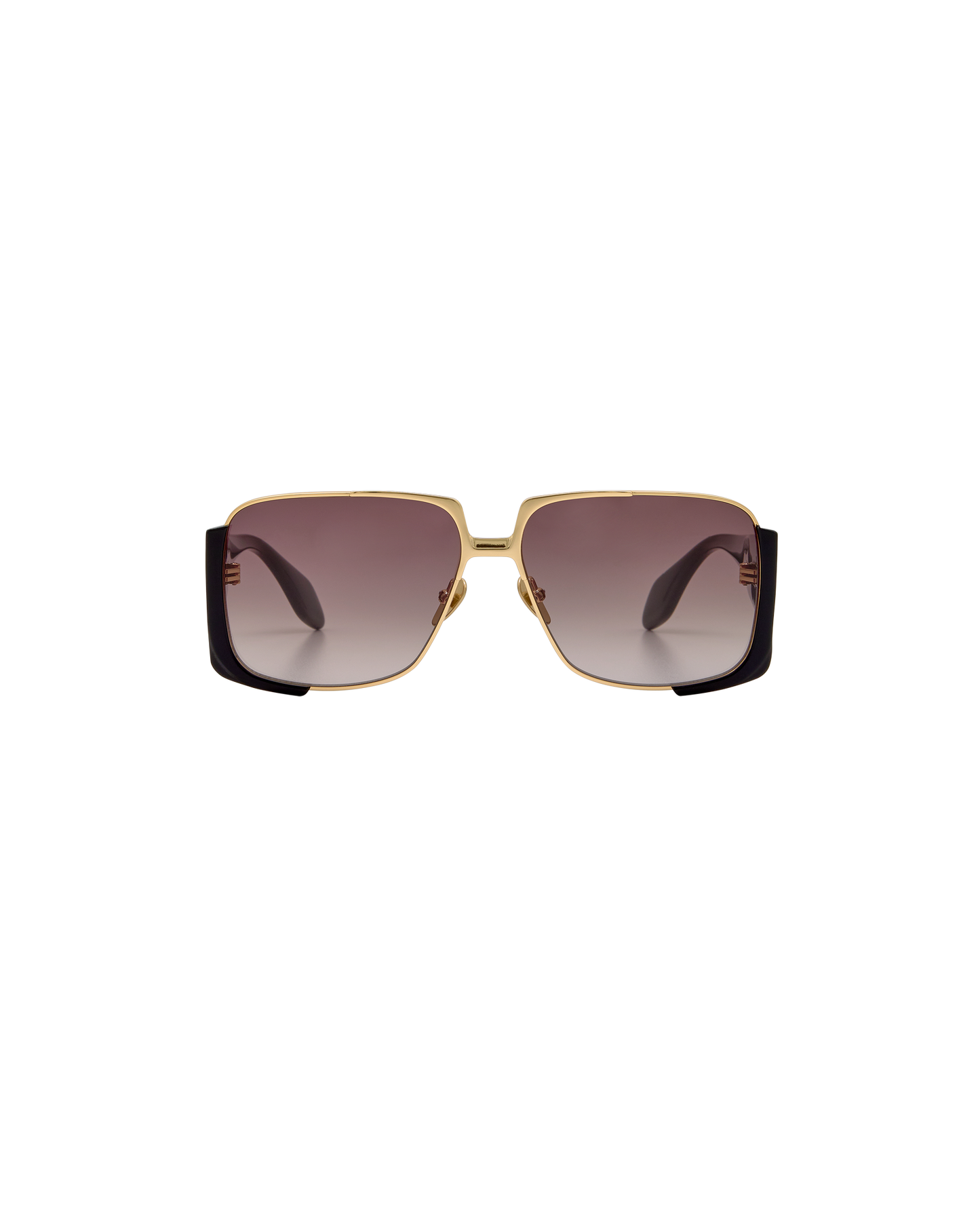 THEA: Cuadrada Acetato-Metal Noir sunglasses by GIGI STUDIOS 8388