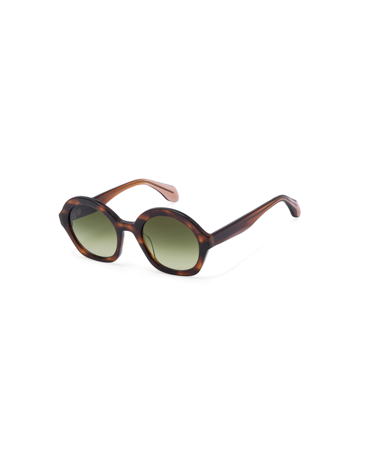 VARELLE: Redondas Acetato Havana sunglasses by GIGI STUDIOS 13521