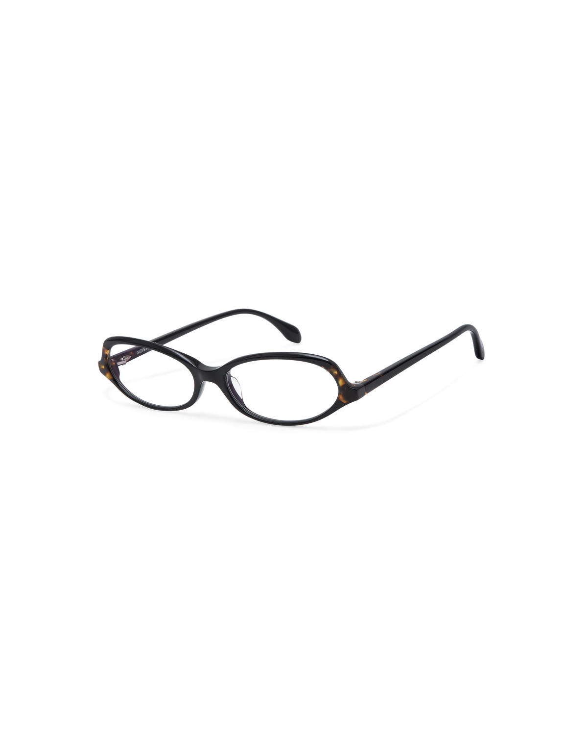 VIREN: Tiny Acetato Noir optical glasses by GIGI STUDIOS 13523
