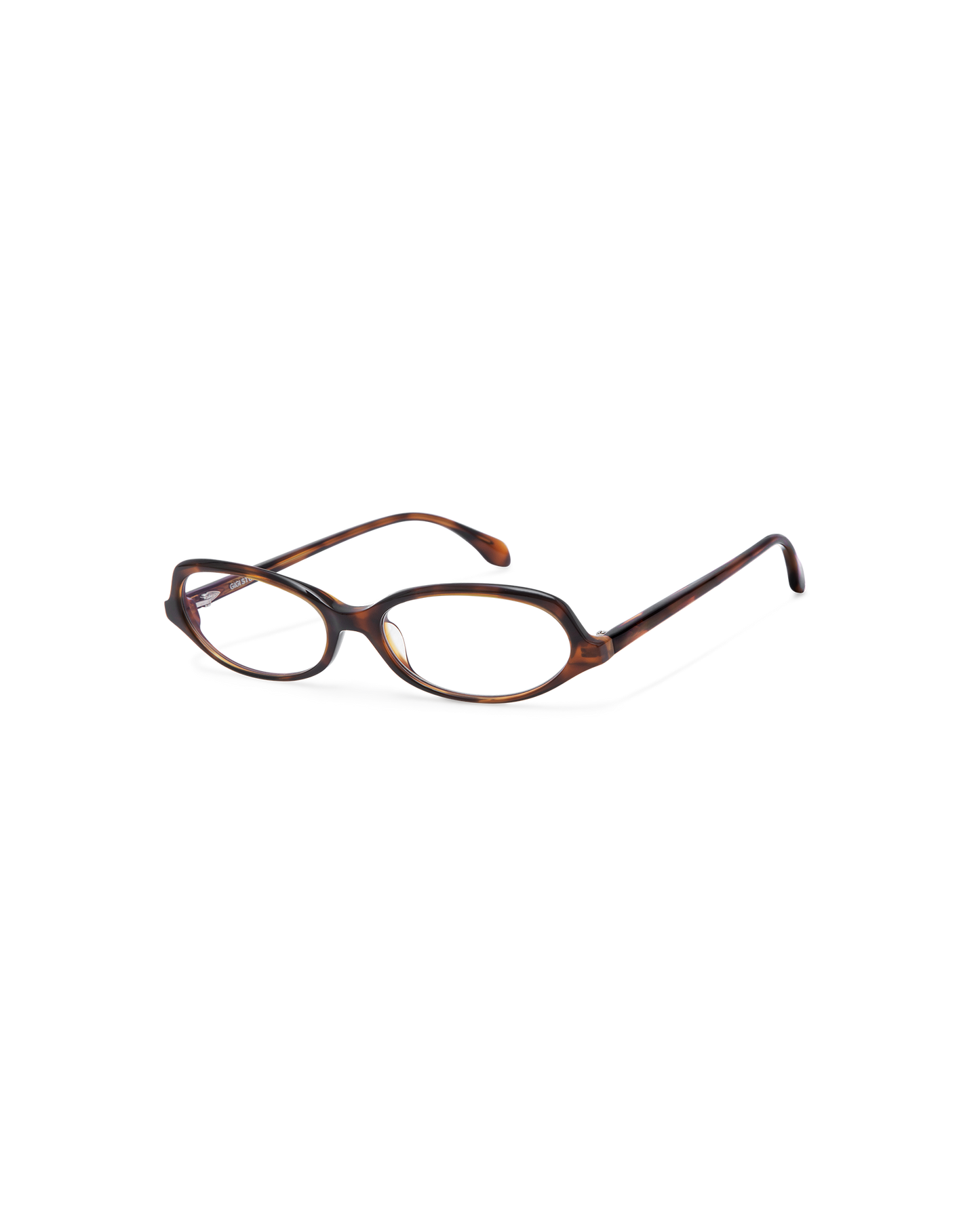 VIREN: Tiny Acetato Havana optical glasses by GIGI STUDIOS 13525