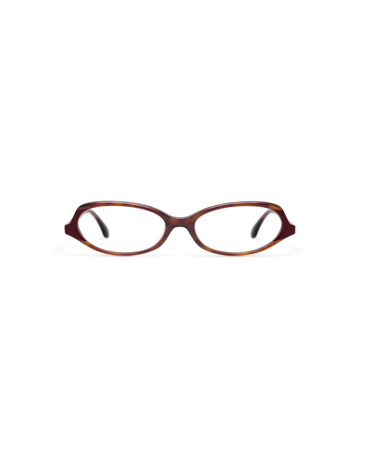 VIREN: Tiny Acetato Havana optical glasses by GIGI STUDIOS 13526
