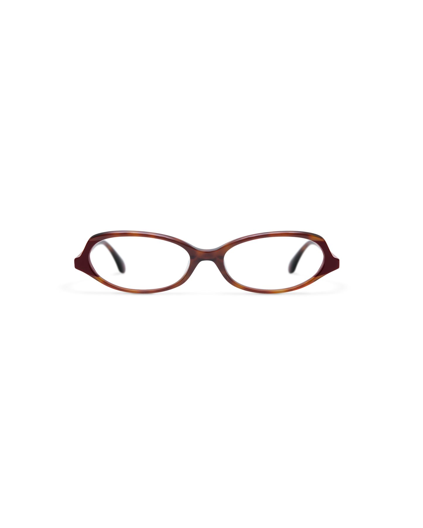 VIREN: Tiny Acetato Havana optical glasses by GIGI STUDIOS 13526