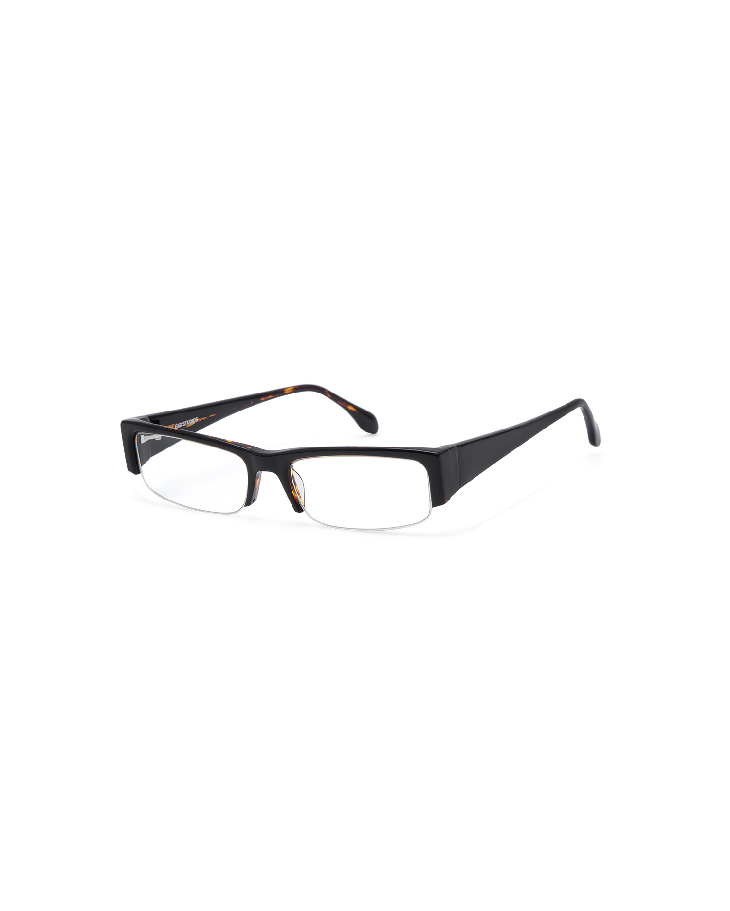LARA: Tiny Acetato Noir optical glasses by GIGI STUDIOS 13531