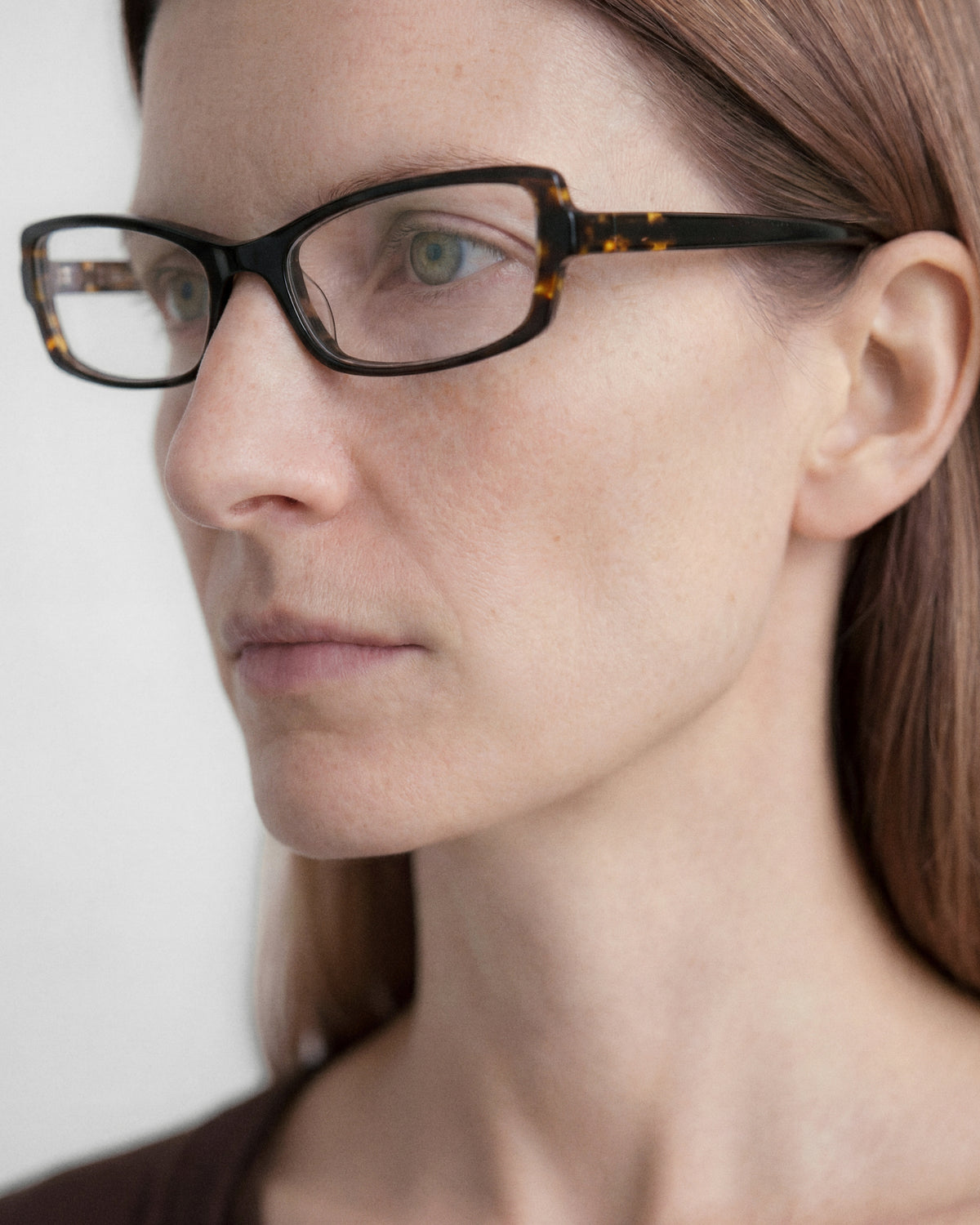 ALAYA: Tiny Acetato Noir optical glasses by GIGI STUDIOS 14207