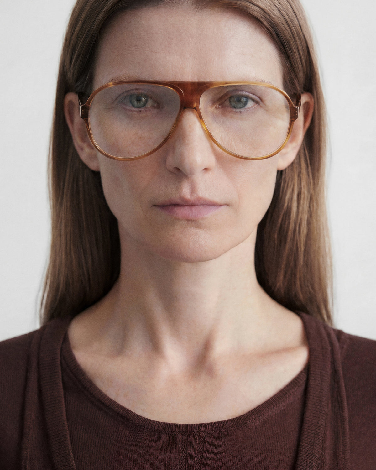 VARENA: Aviador Acetato Havana optical glasses by GIGI STUDIOS 14211