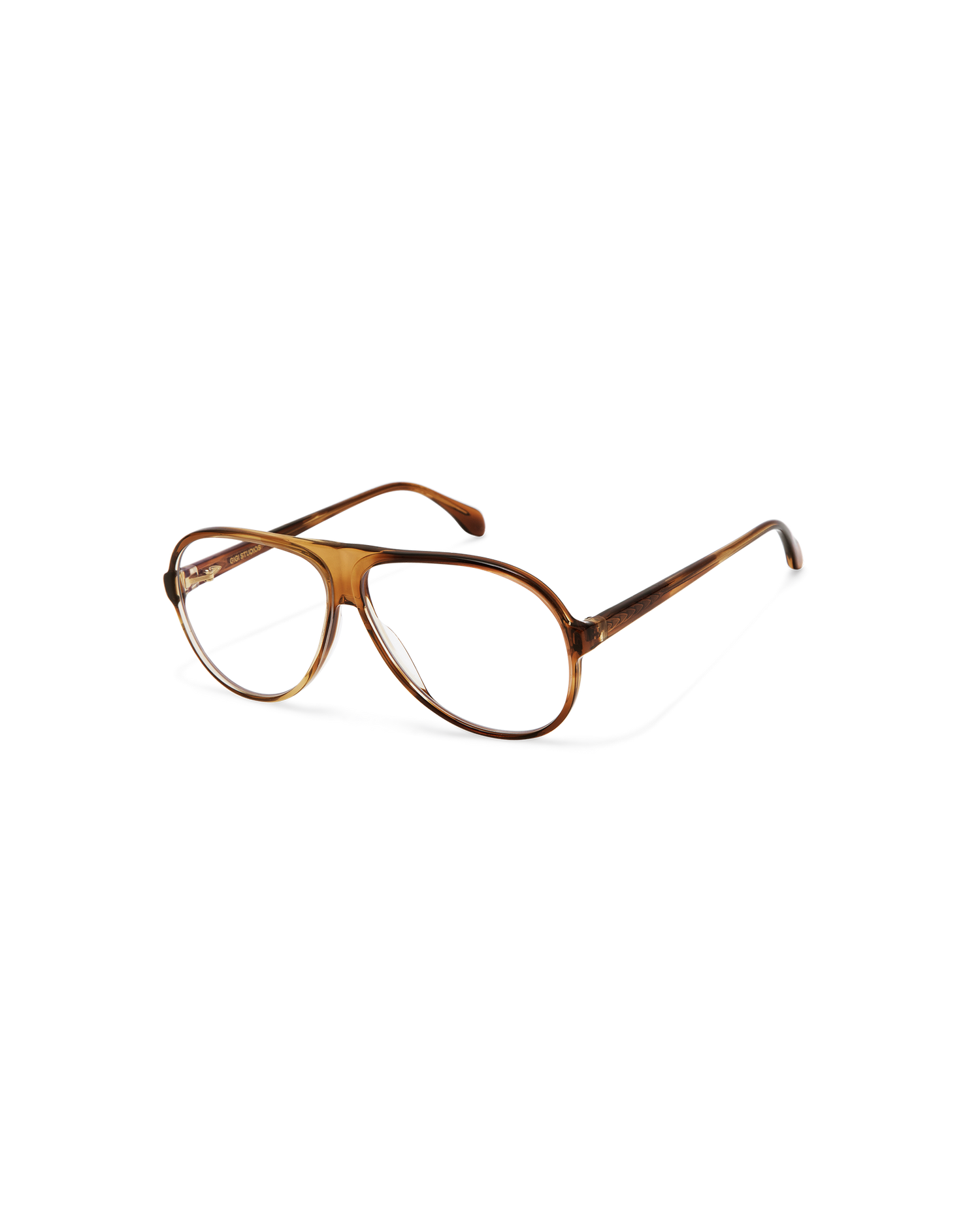 VARENA: Aviador Acetato Havana optical glasses by GIGI STUDIOS 13545