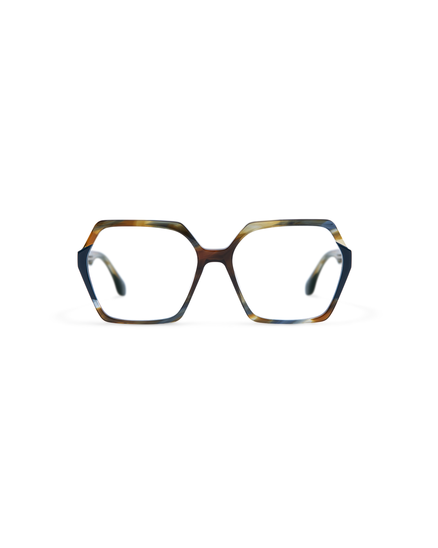NADIRA: Geométricas Acetato Azul optical glasses by GIGI STUDIOS 13560