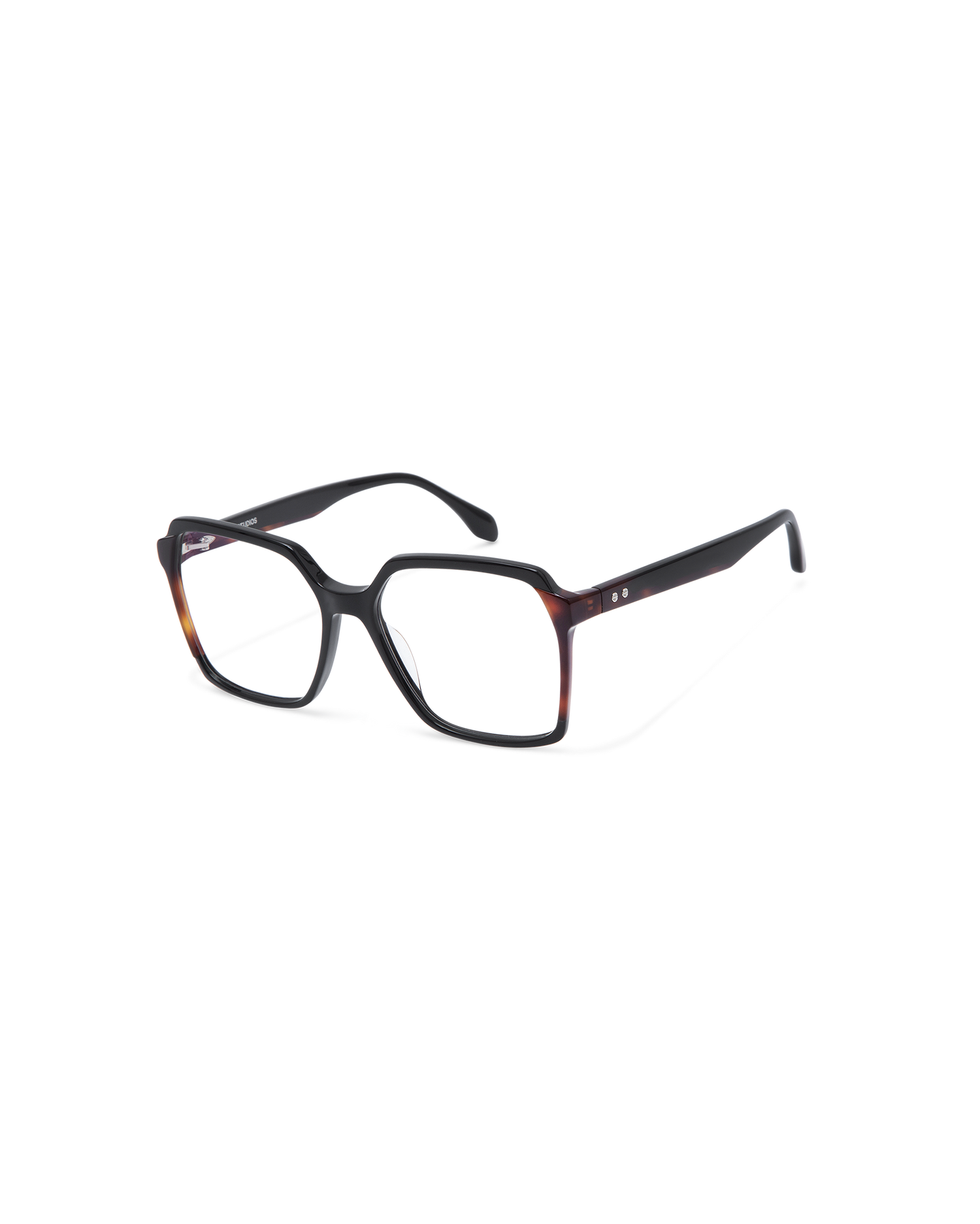 AHLIA: Cuadrada Acetato Noir optical glasses by GIGI STUDIOS 13563