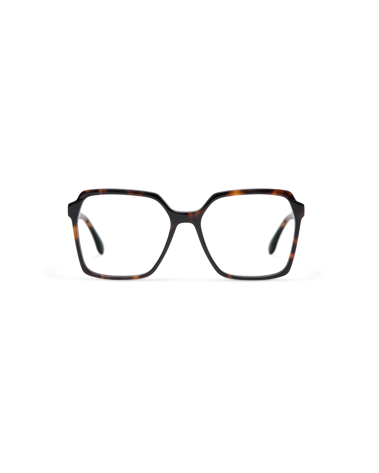 AHLIA: Cuadrada Acetato Havana optical glasses by GIGI STUDIOS 13564