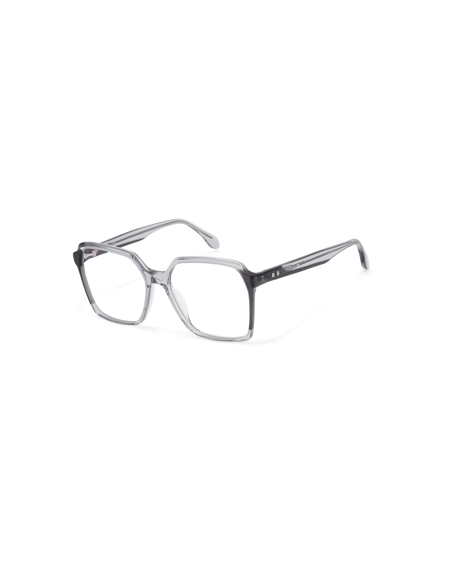 AHLIA: Cuadrada Acetato Grigio optical glasses by GIGI STUDIOS 13569