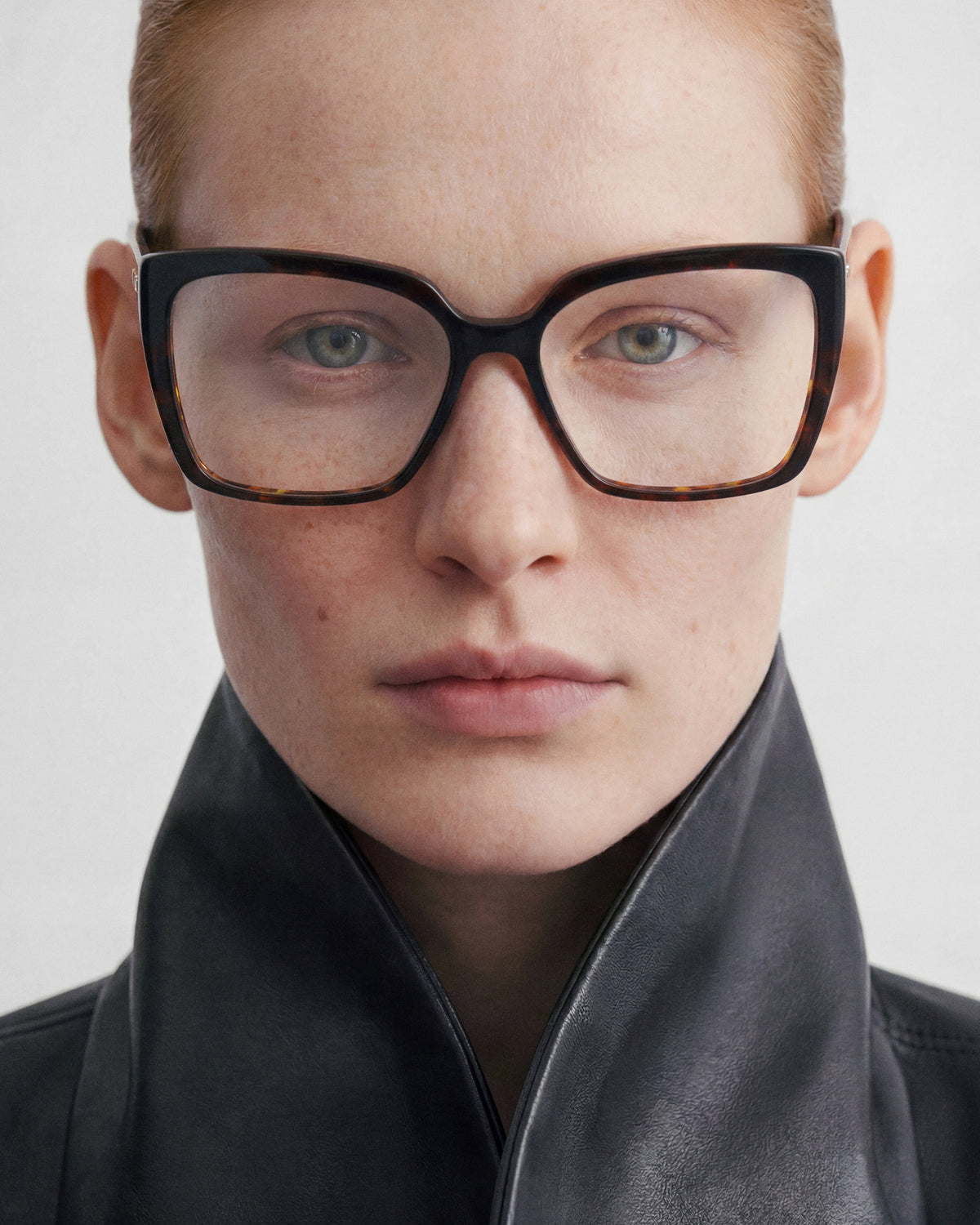 SAMIRA: Cat Eye Acetato Noir optical glasses by GIGI STUDIOS 14215