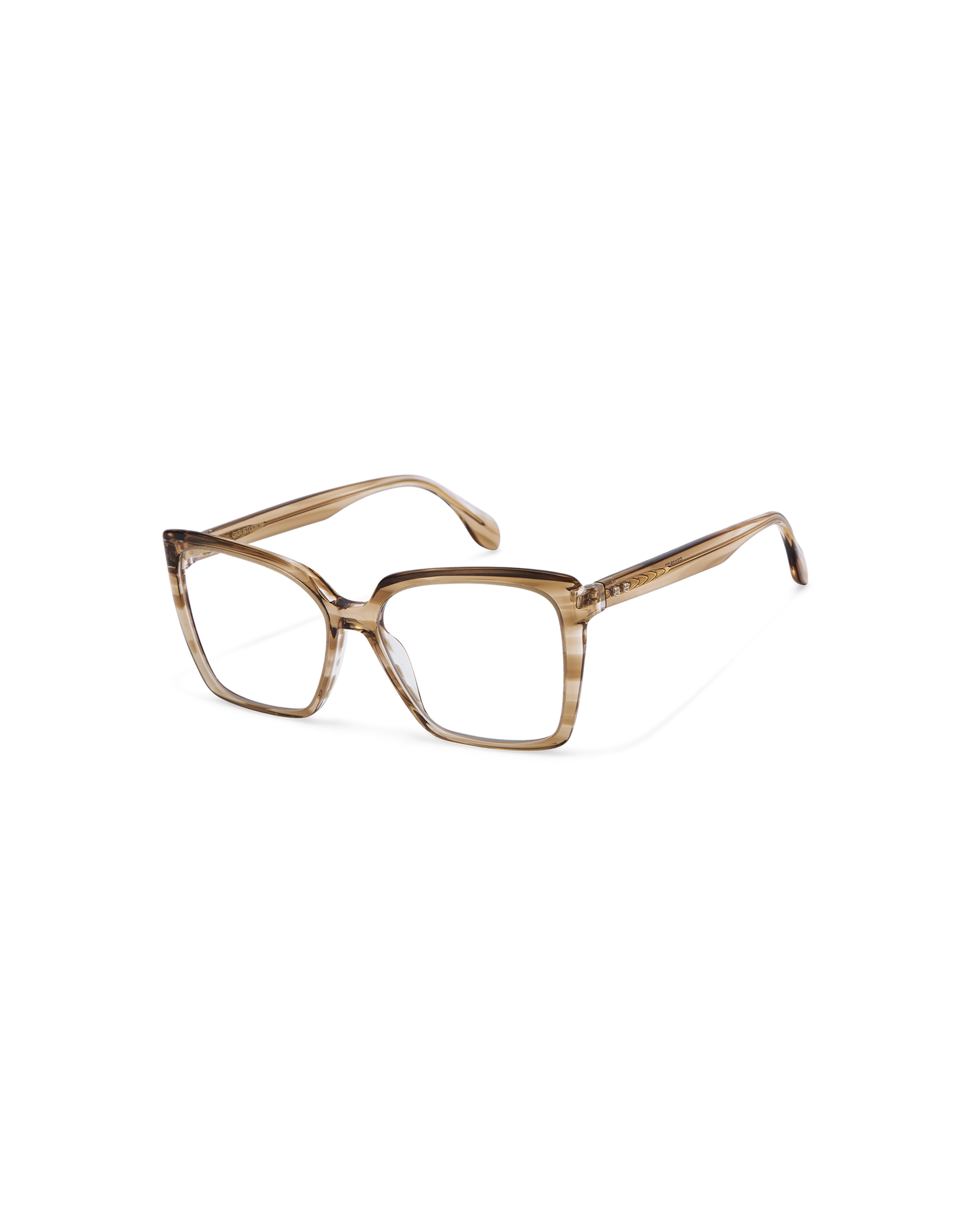 SAMIRA: Cat Eye Acetato Marrón optical glasses by GIGI STUDIOS 13575