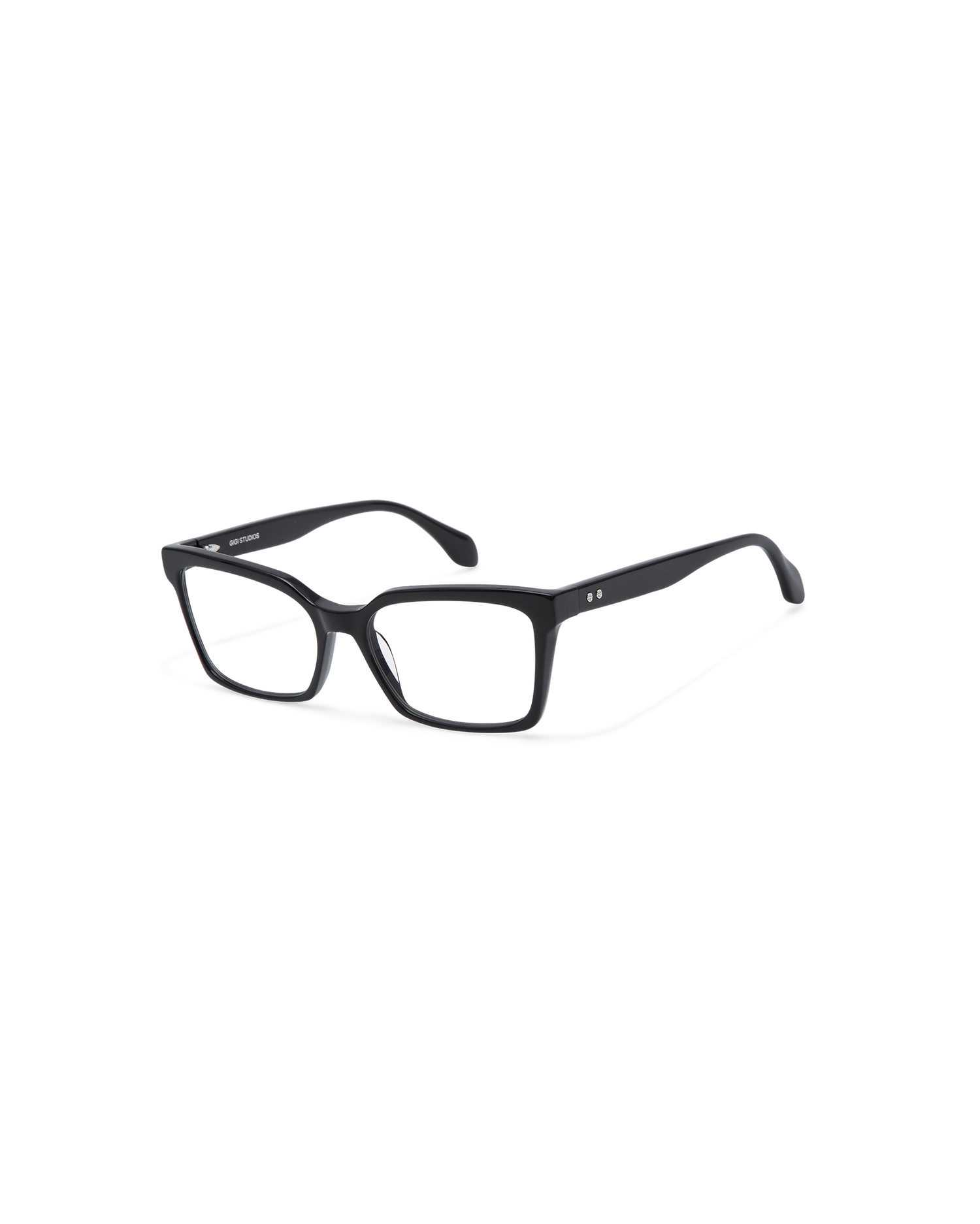 SERINA: Cat Eye Acetato Noir optical glasses by GIGI STUDIOS 13577