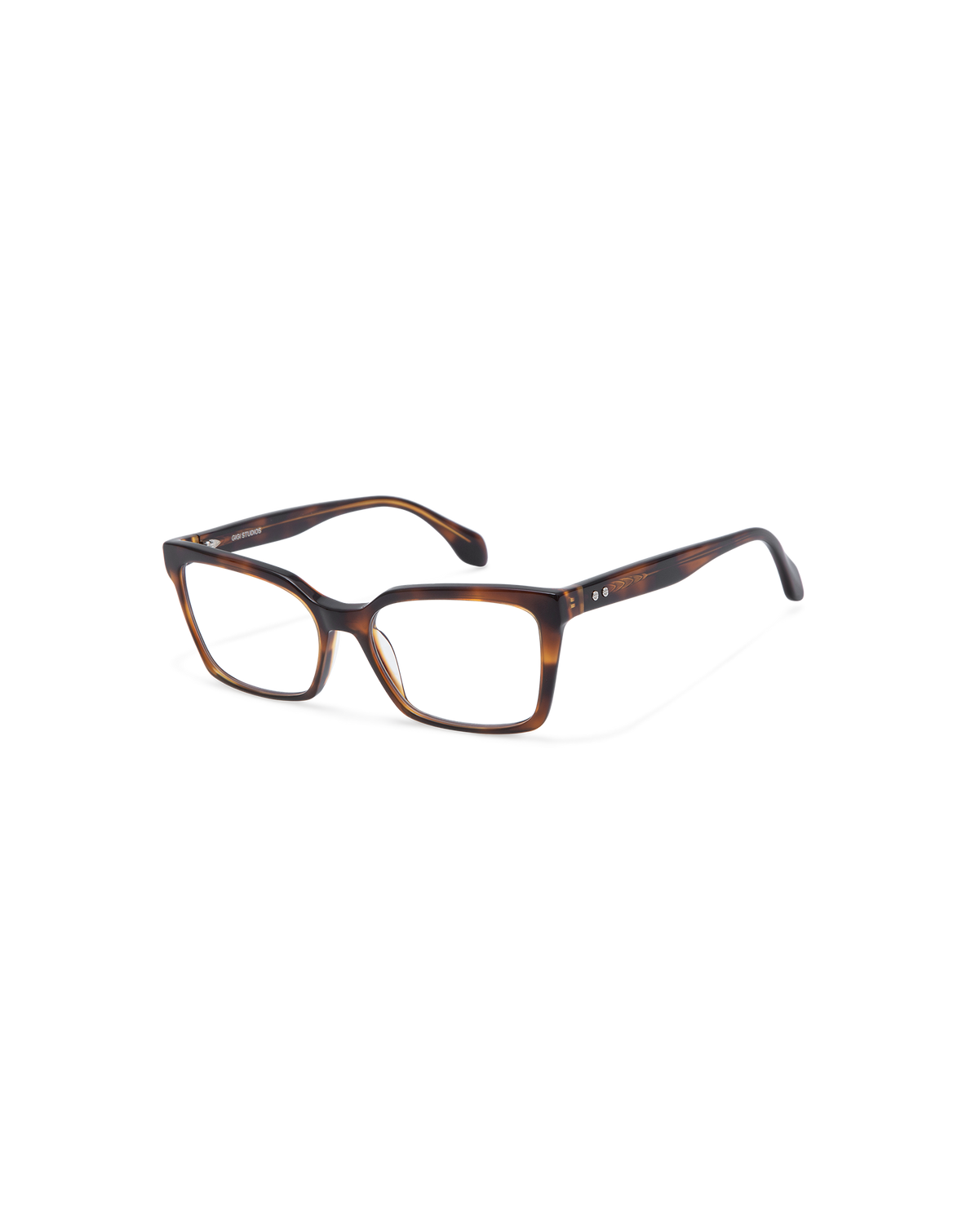 SERINA: Cat Eye Acetato Havana optical glasses by GIGI STUDIOS 13579