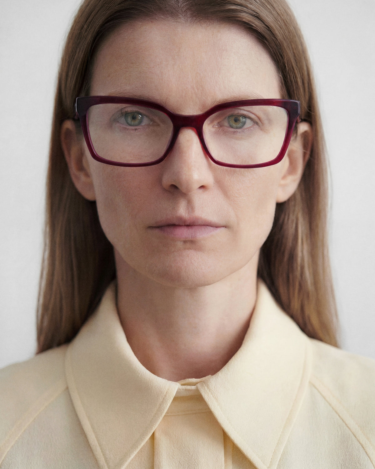 SERINA: Cat Eye Acetato Rojo optical glasses by GIGI STUDIOS 14271