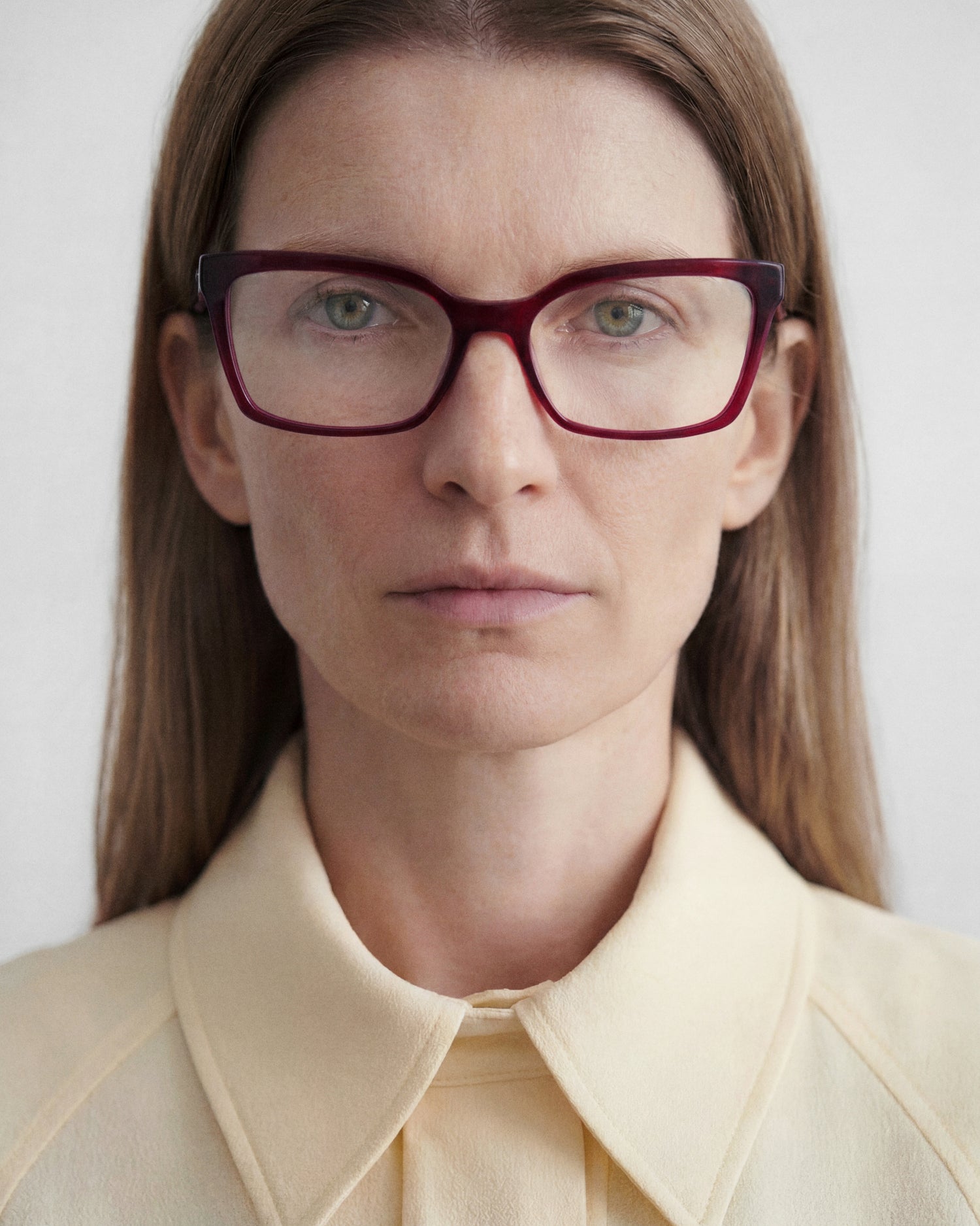 SERINA: Cat Eye Acetato Rojo optical glasses by GIGI STUDIOS 14271