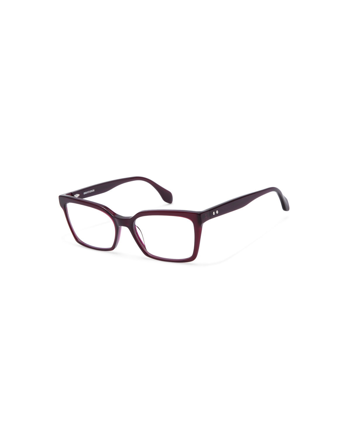 SERINA: Cat Eye Acetato Rojo optical glasses by GIGI STUDIOS 13581