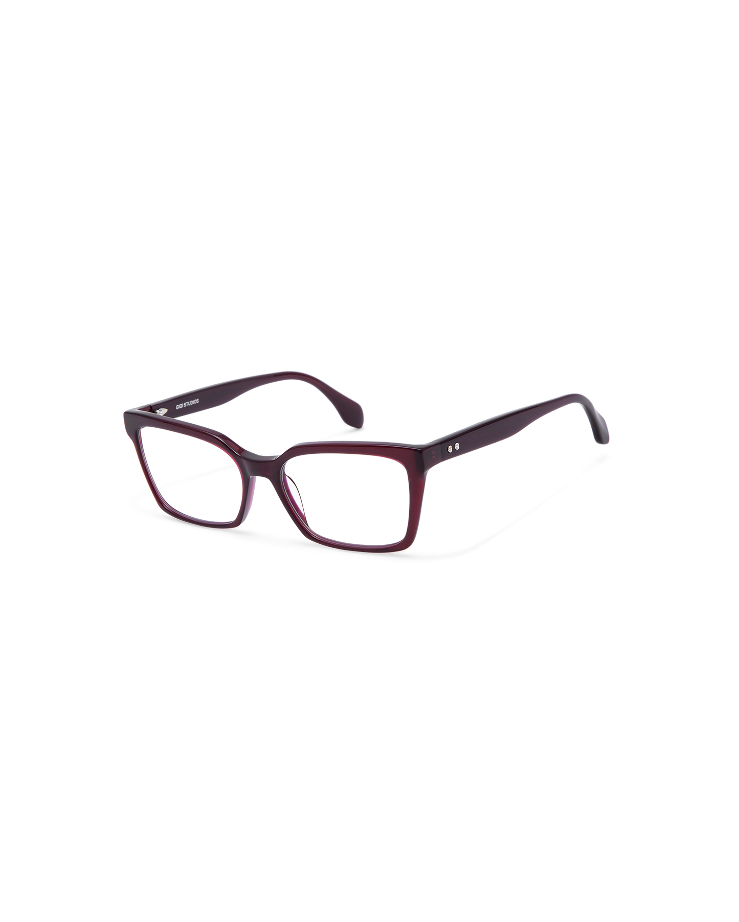 SERINA: Cat Eye Acetato Rojo optical glasses by GIGI STUDIOS 13581