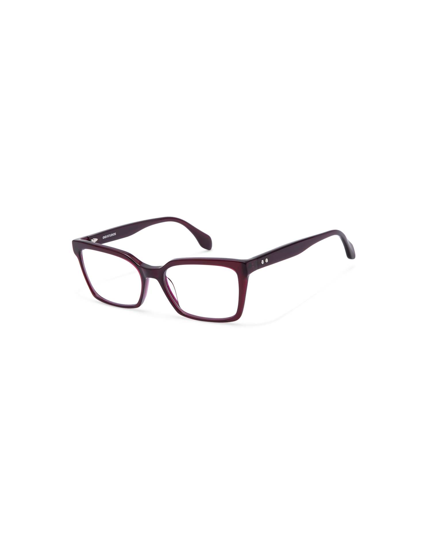 SERINA: Cat Eye Acetato Rojo optical glasses by GIGI STUDIOS 13581