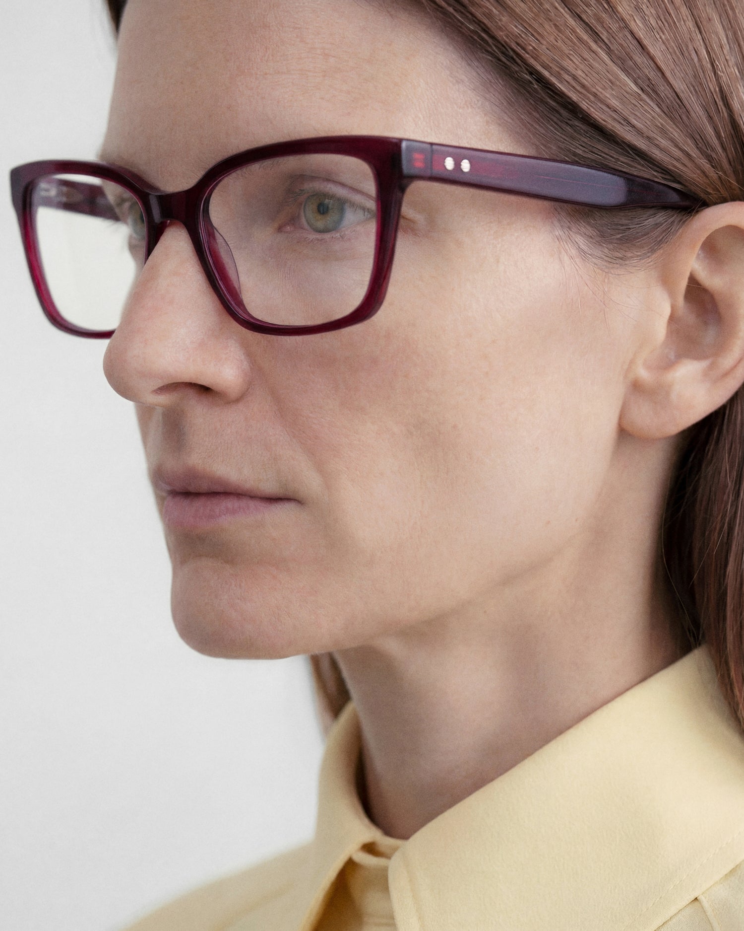 SERINA: Cat Eye Acetato Rojo optical glasses by GIGI STUDIOS 14273