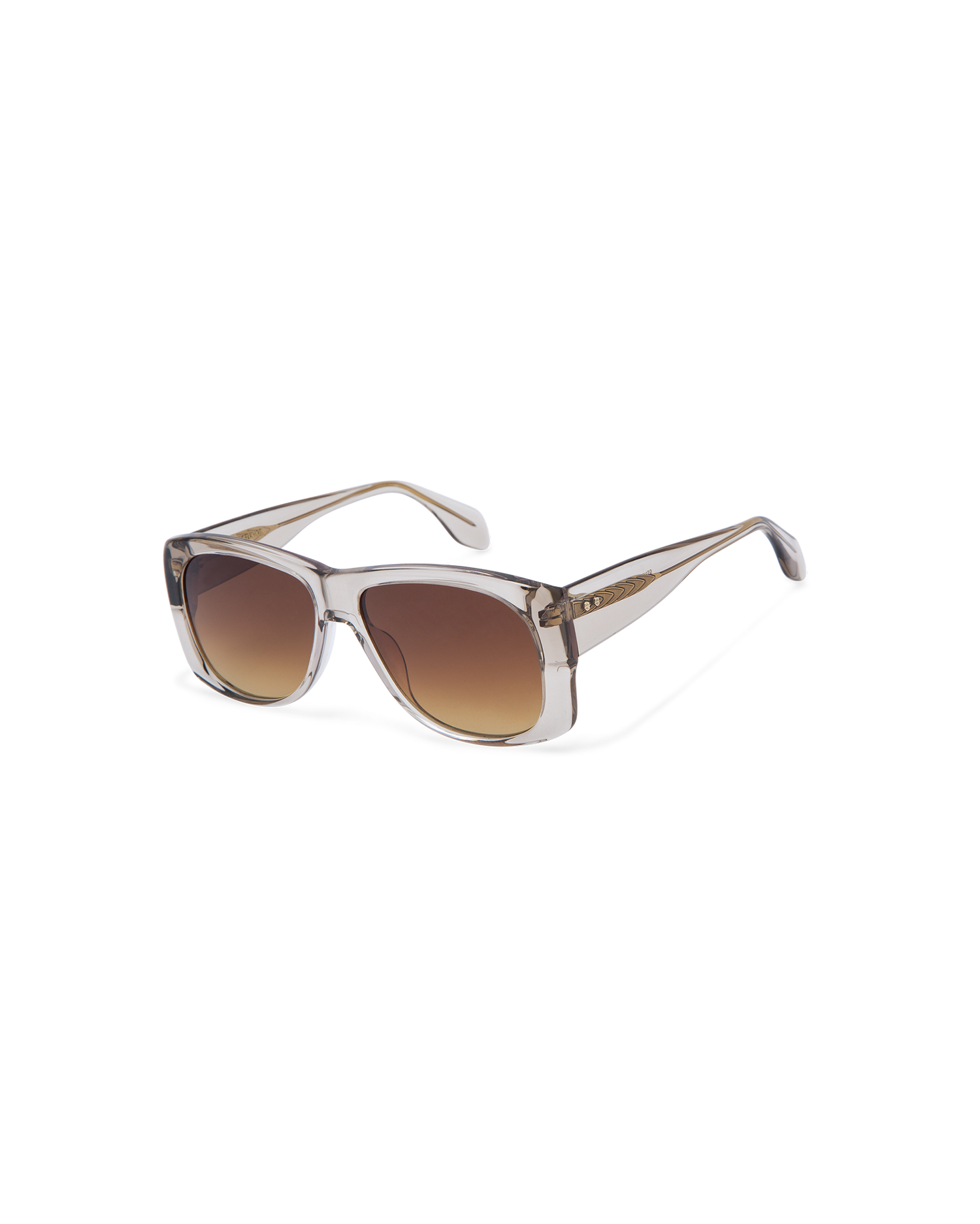 LAENE: Rectangular Acetato Marrón sunglasses by GIGI STUDIOS 13587