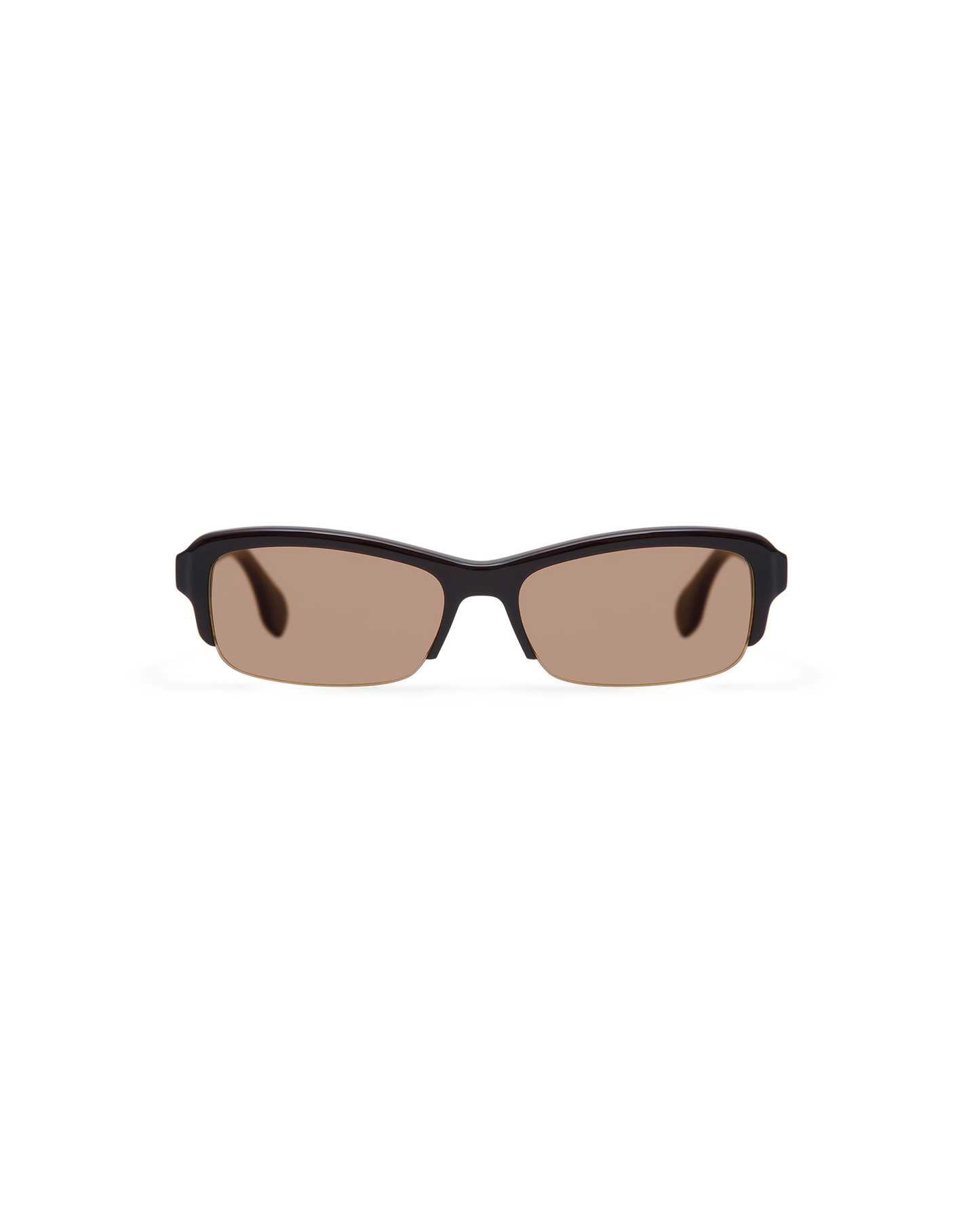 SAVINE: Tiny Acetato Marrón sunglasses by GIGI STUDIOS 13592