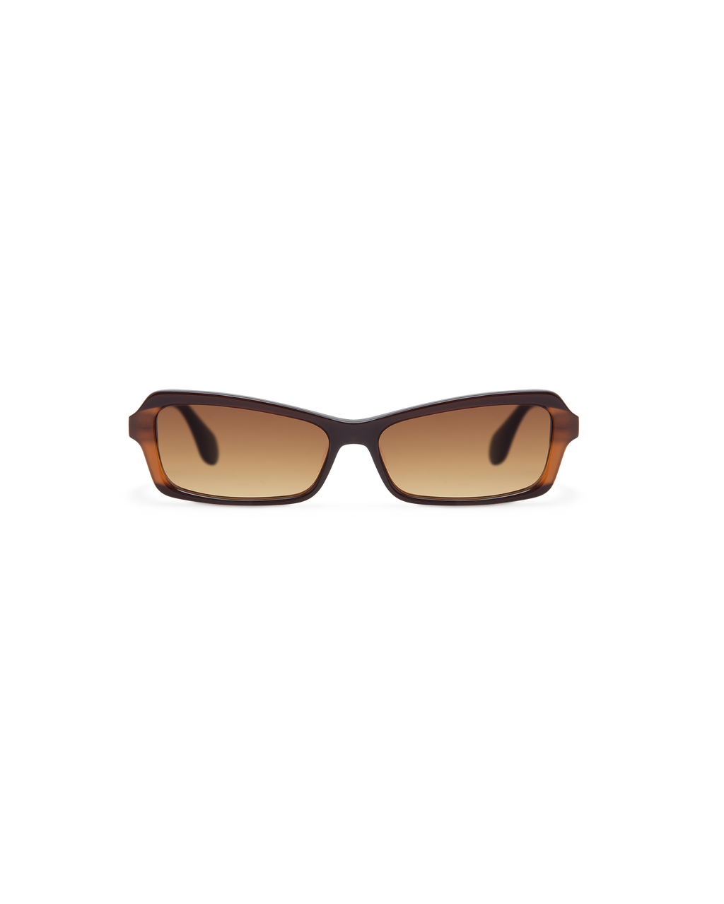 NILA: Tiny Acetato Marrón sunglasses by GIGI STUDIOS 13598