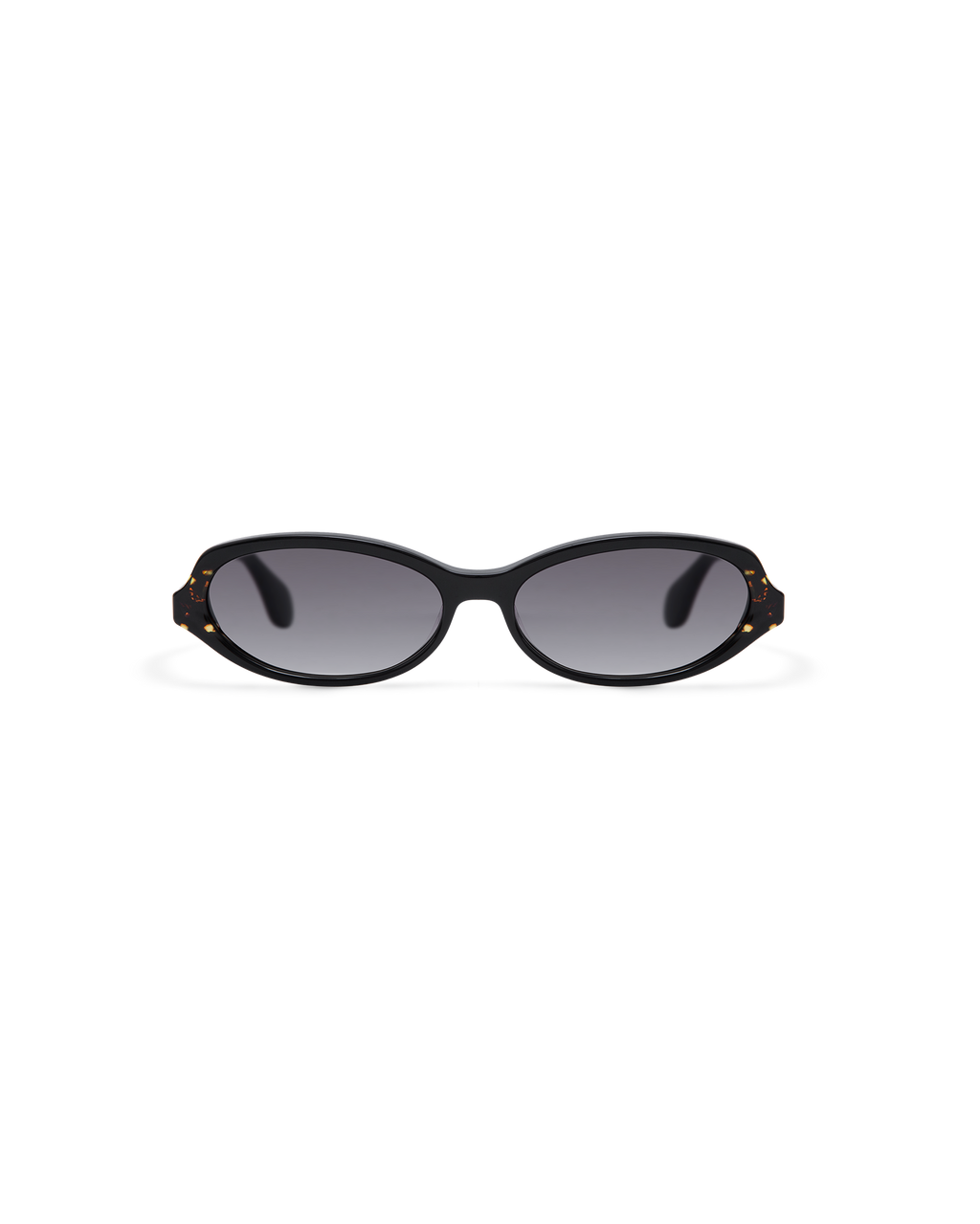 ALVINA: Tiny Acetato Noir sunglasses by GIGI STUDIOS 13600