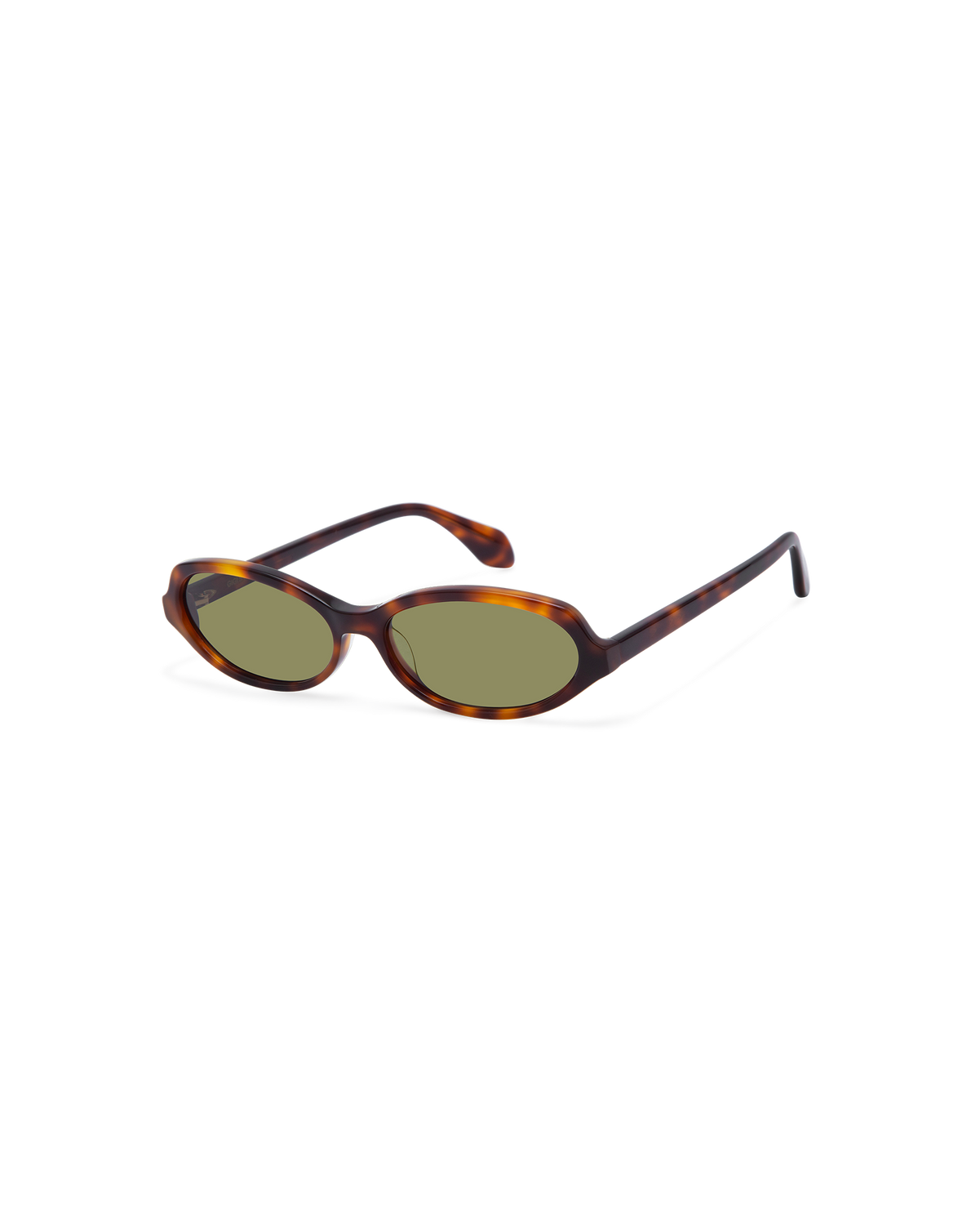 ALVINA: Tiny Acetato Havana sunglasses by GIGI STUDIOS 13603