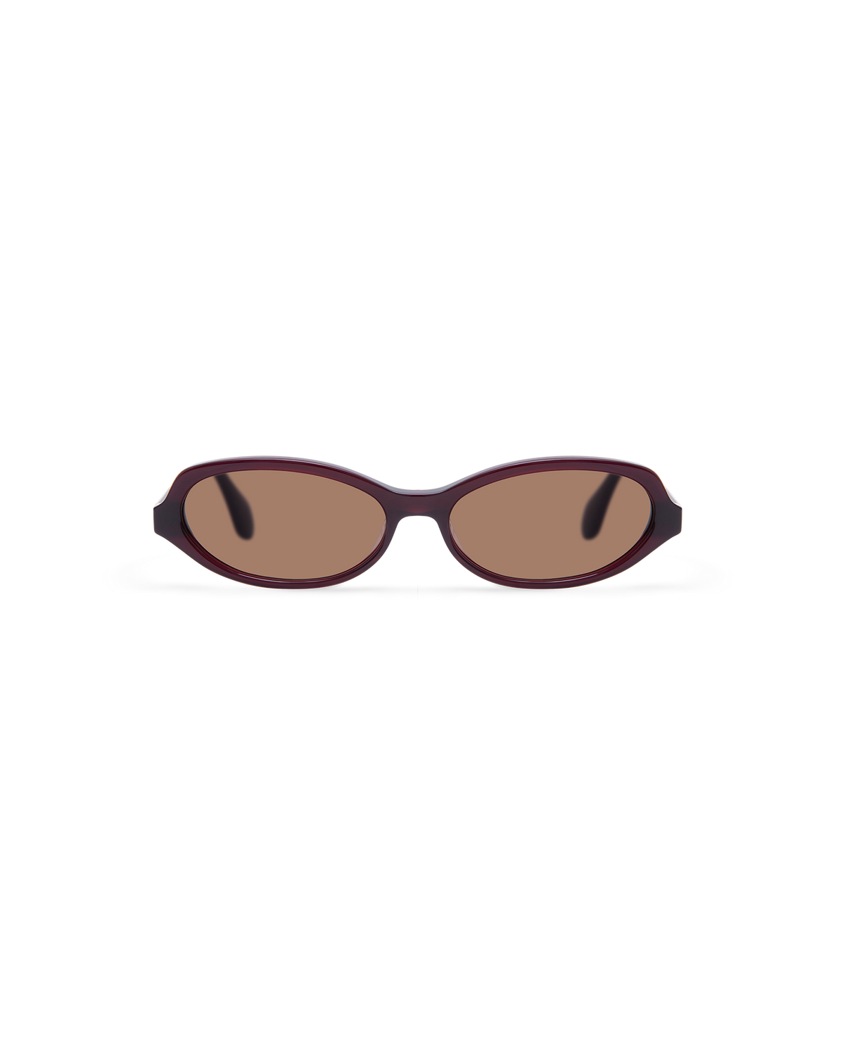 ALVINA: Tiny Acetato Rojo sunglasses by GIGI STUDIOS 13604