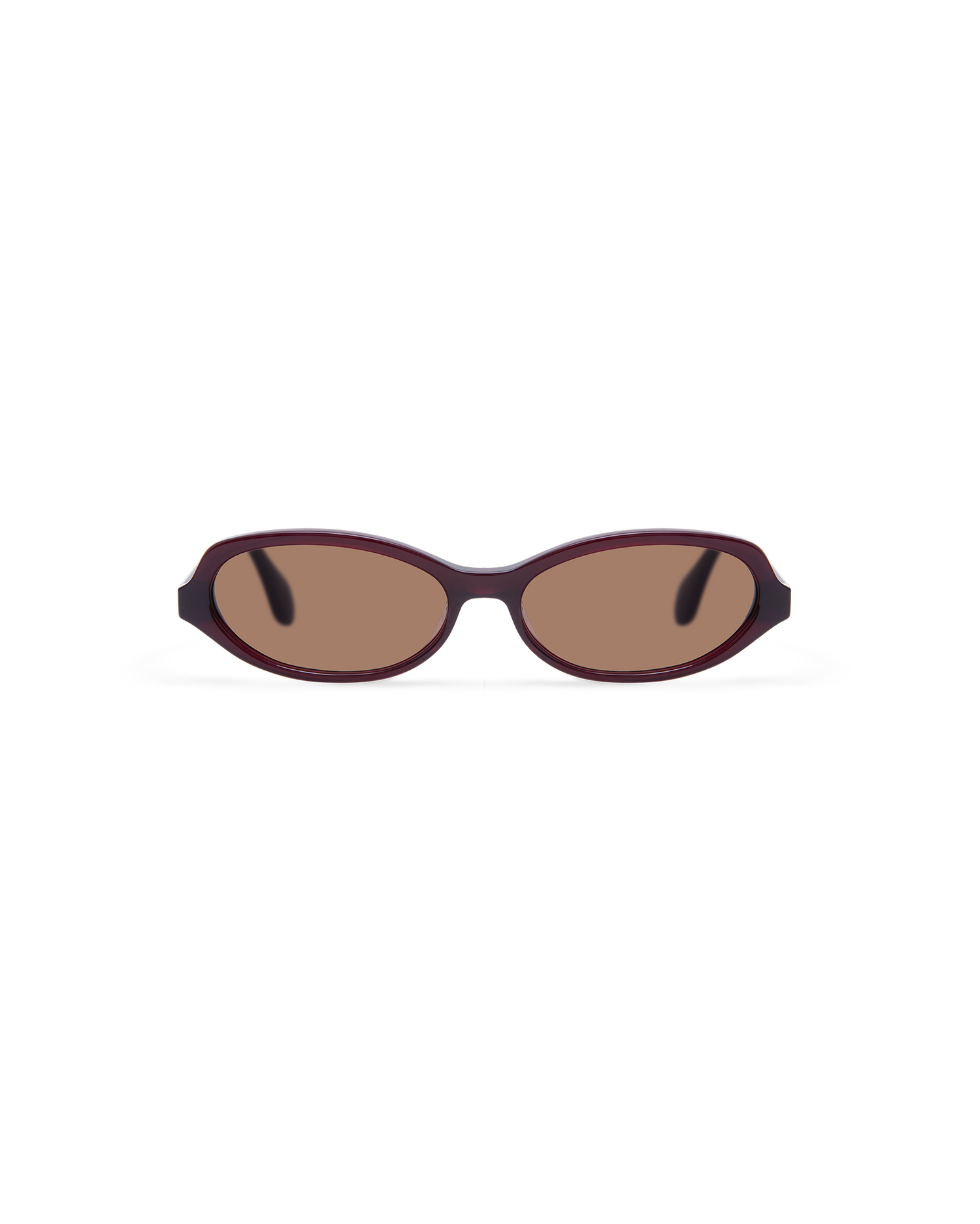 ALVINA: Tiny Acetato Rojo sunglasses by GIGI STUDIOS 13604