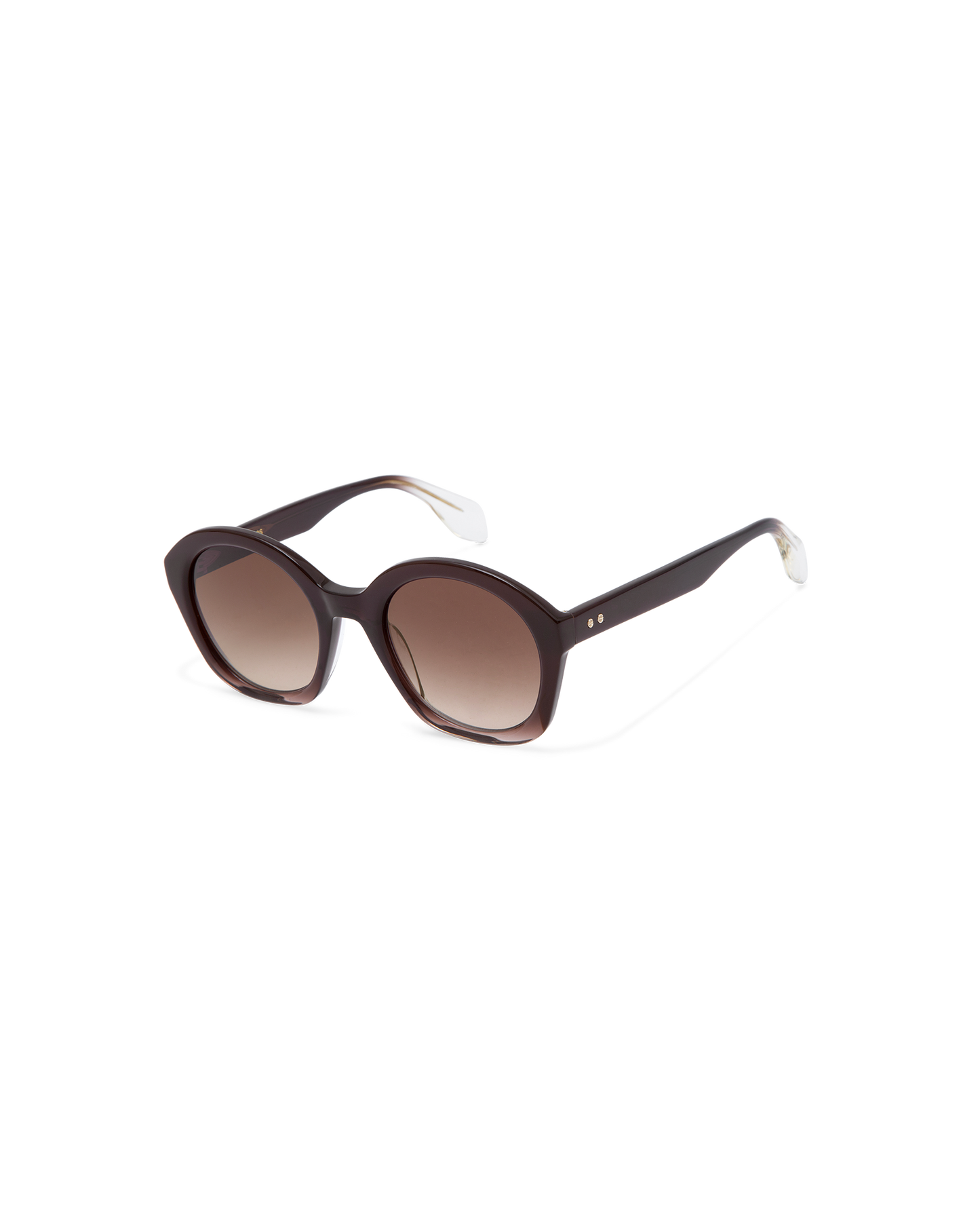 ARLEA: Redondas Acetato Marrón sunglasses by GIGI STUDIOS 13611
