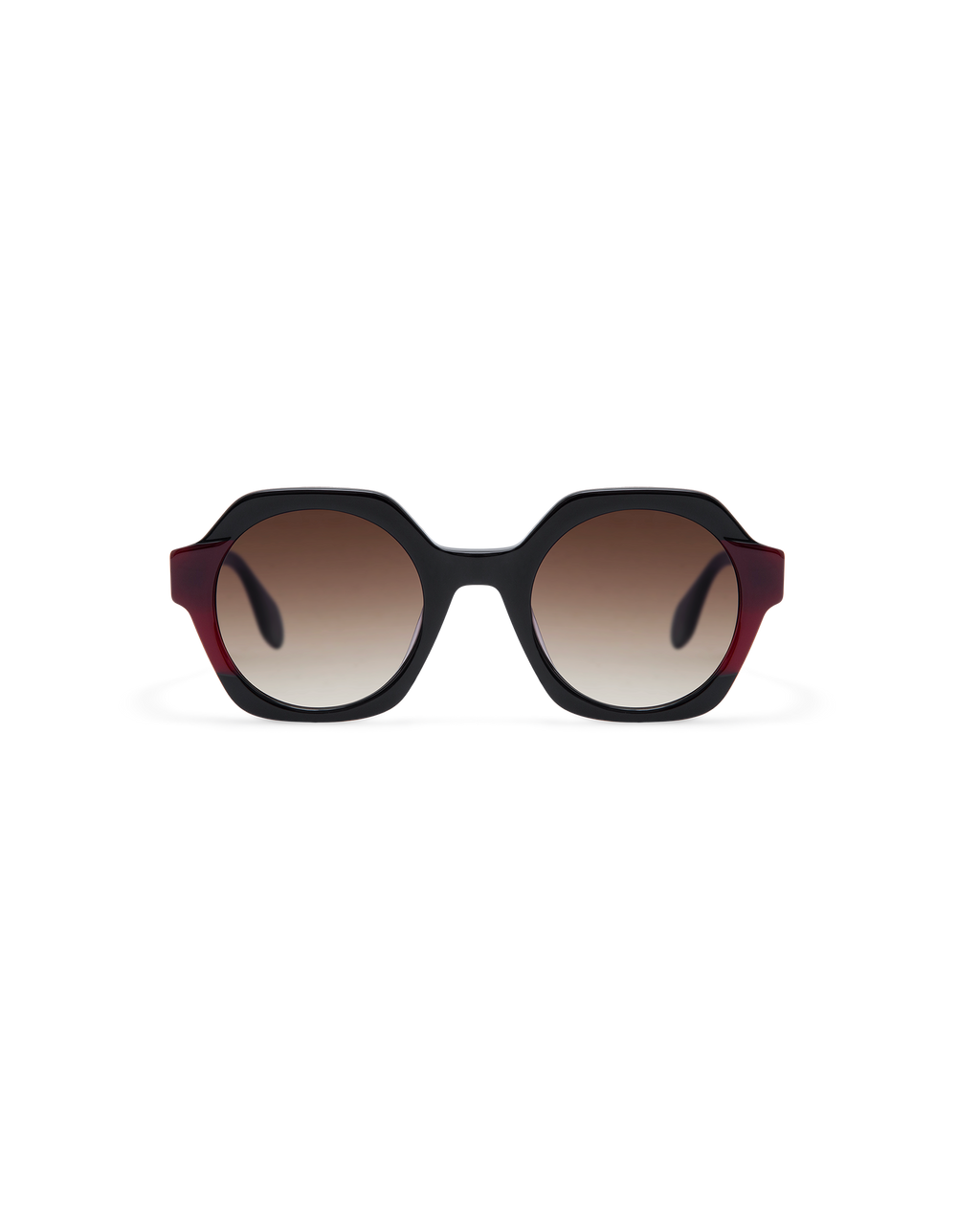 LIVENA: Geométricas Acetato Noir sunglasses by GIGI STUDIOS 13612