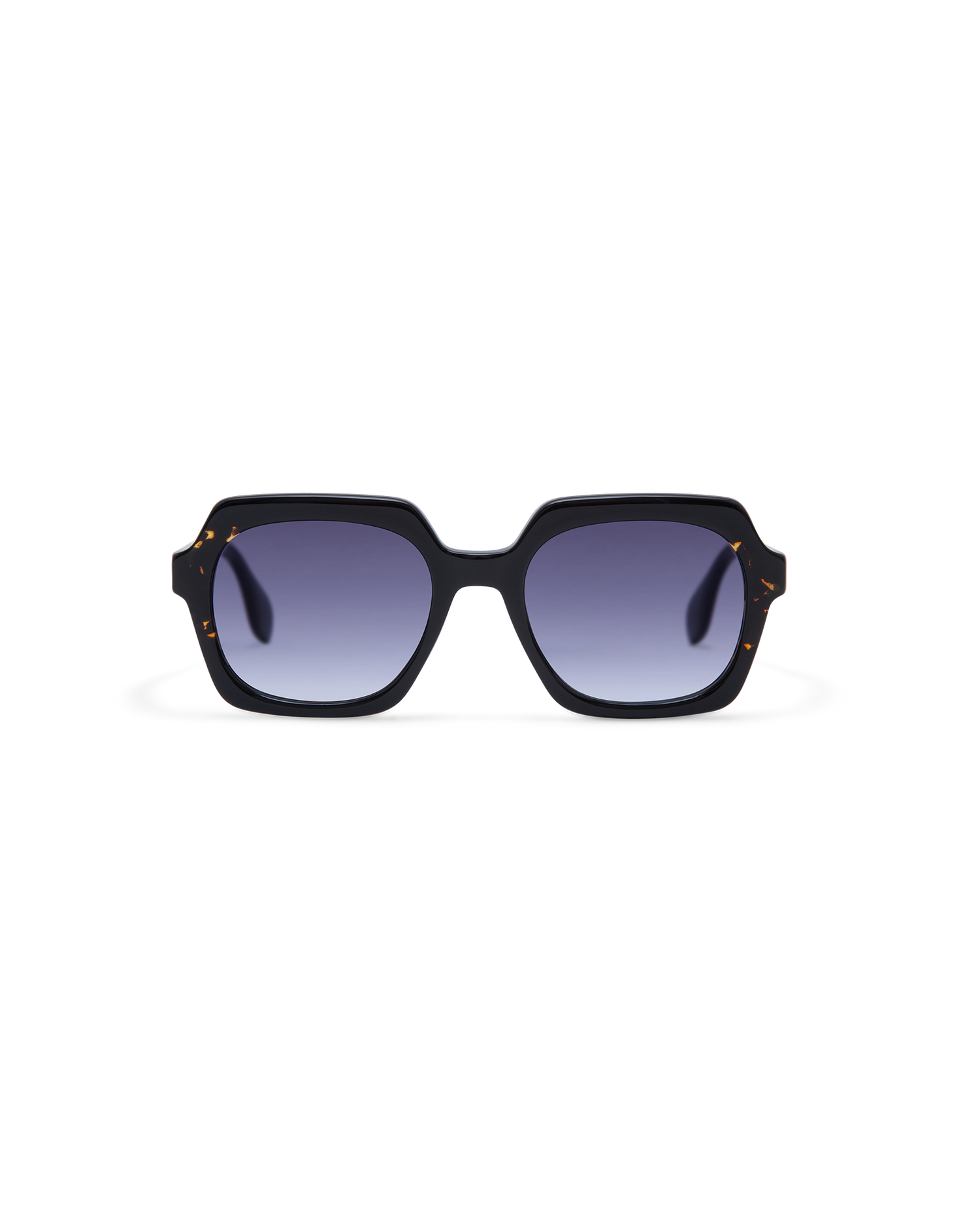 ALYRA: Geométricas Acetato Noir sunglasses by GIGI STUDIOS 13618