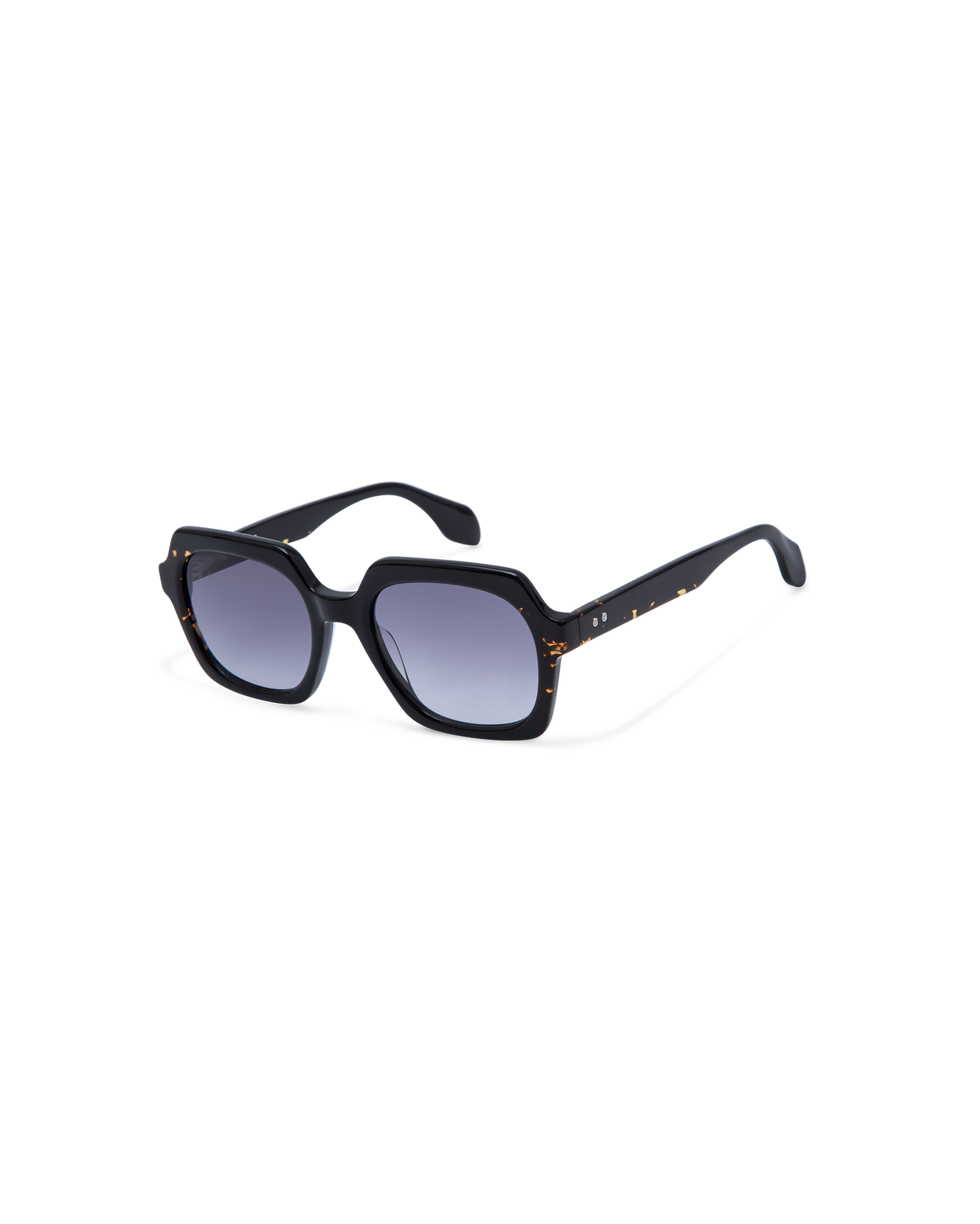 ALYRA: Geométricas Acetato Noir sunglasses by GIGI STUDIOS 13619