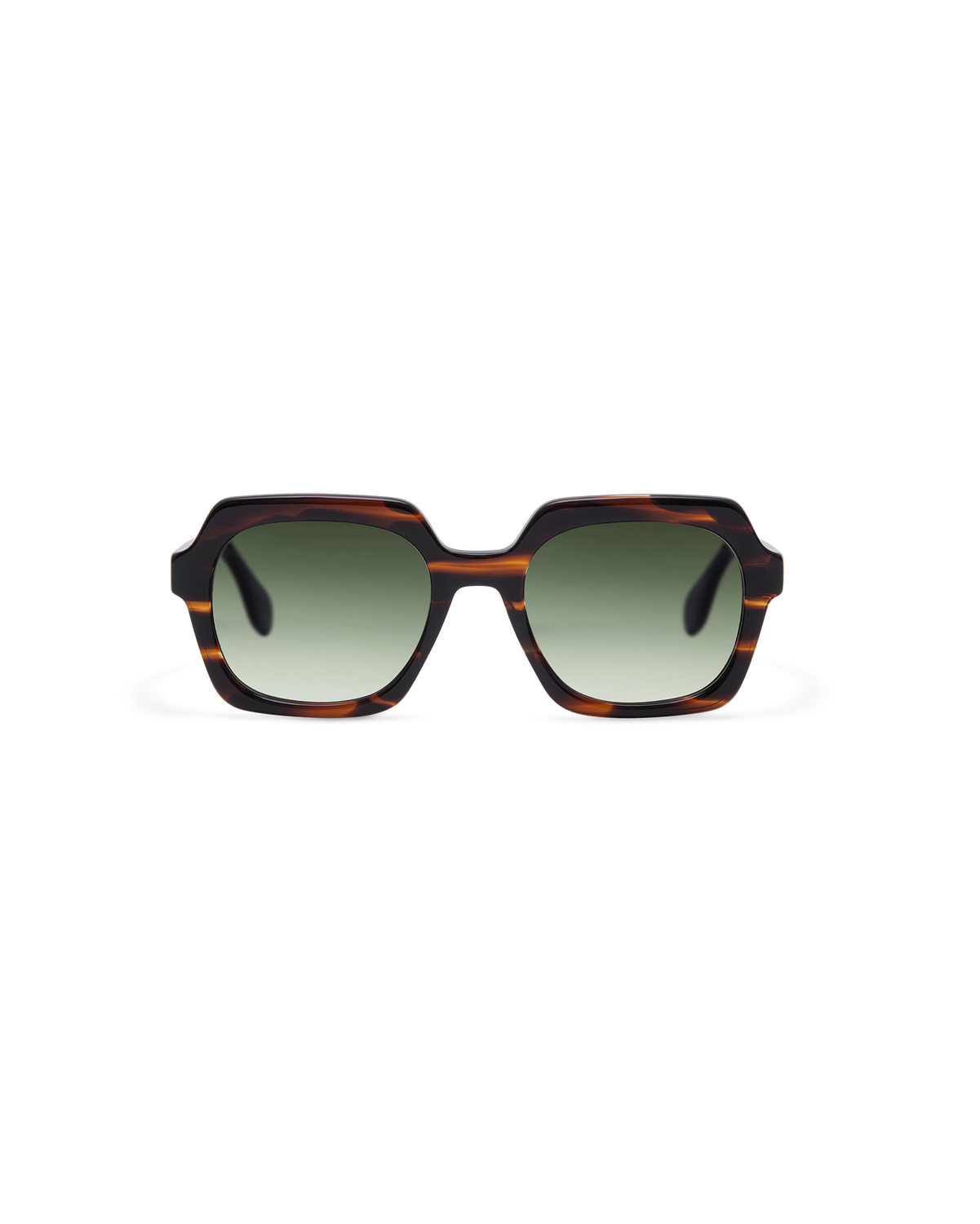 ALYRA: Geométricas Acetato Havana sunglasses by GIGI STUDIOS 13620
