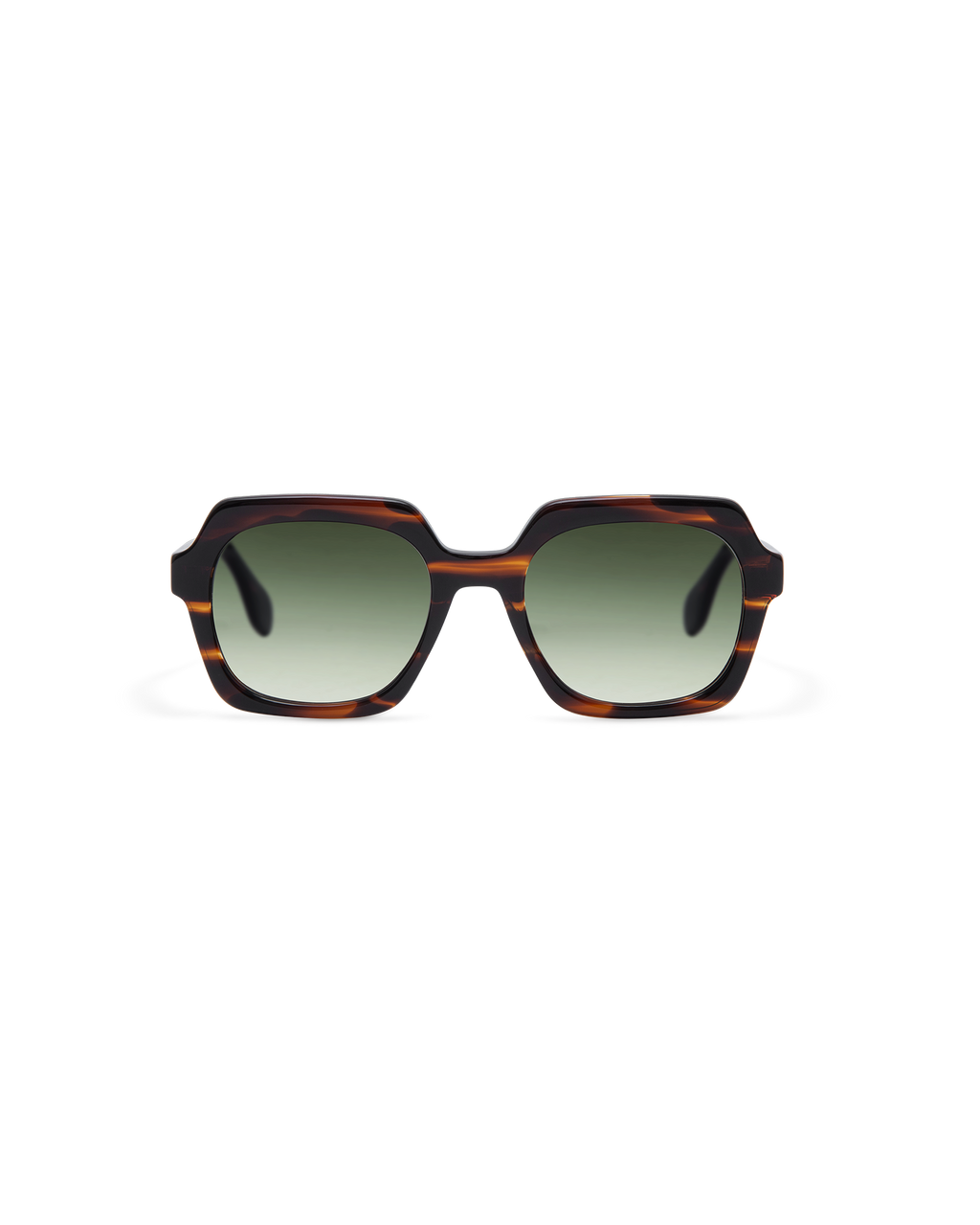 ALYRA: Geométricas Acetato Havana sunglasses by GIGI STUDIOS 13620