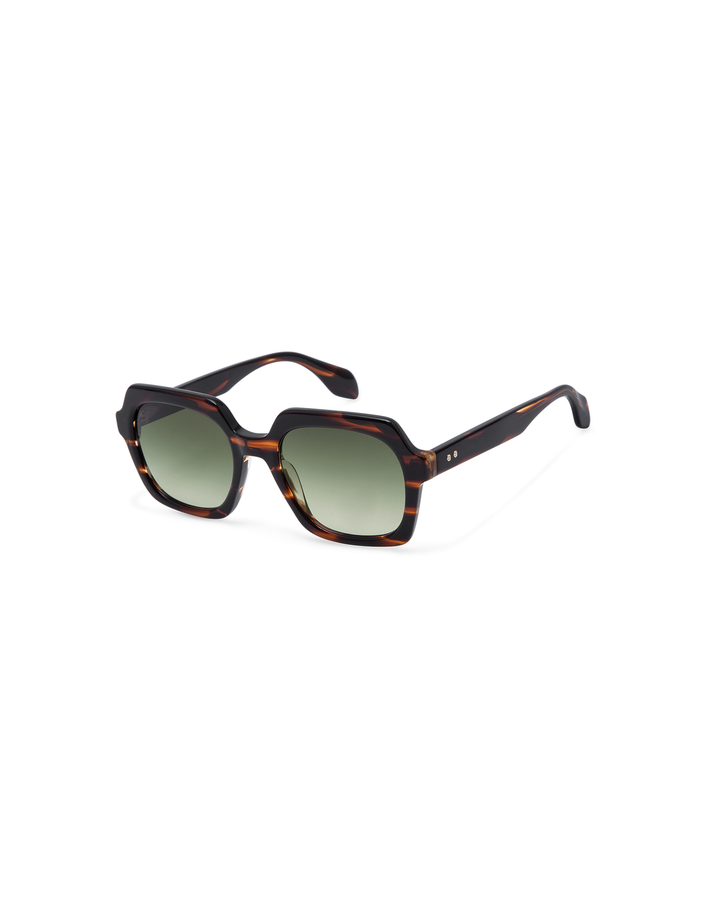 ALYRA: Geométricas Acetato Havana sunglasses by GIGI STUDIOS 13621