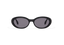 ORIA: Ovaladas Acetato Noir sunglasses by GIGI STUDIOS 13624