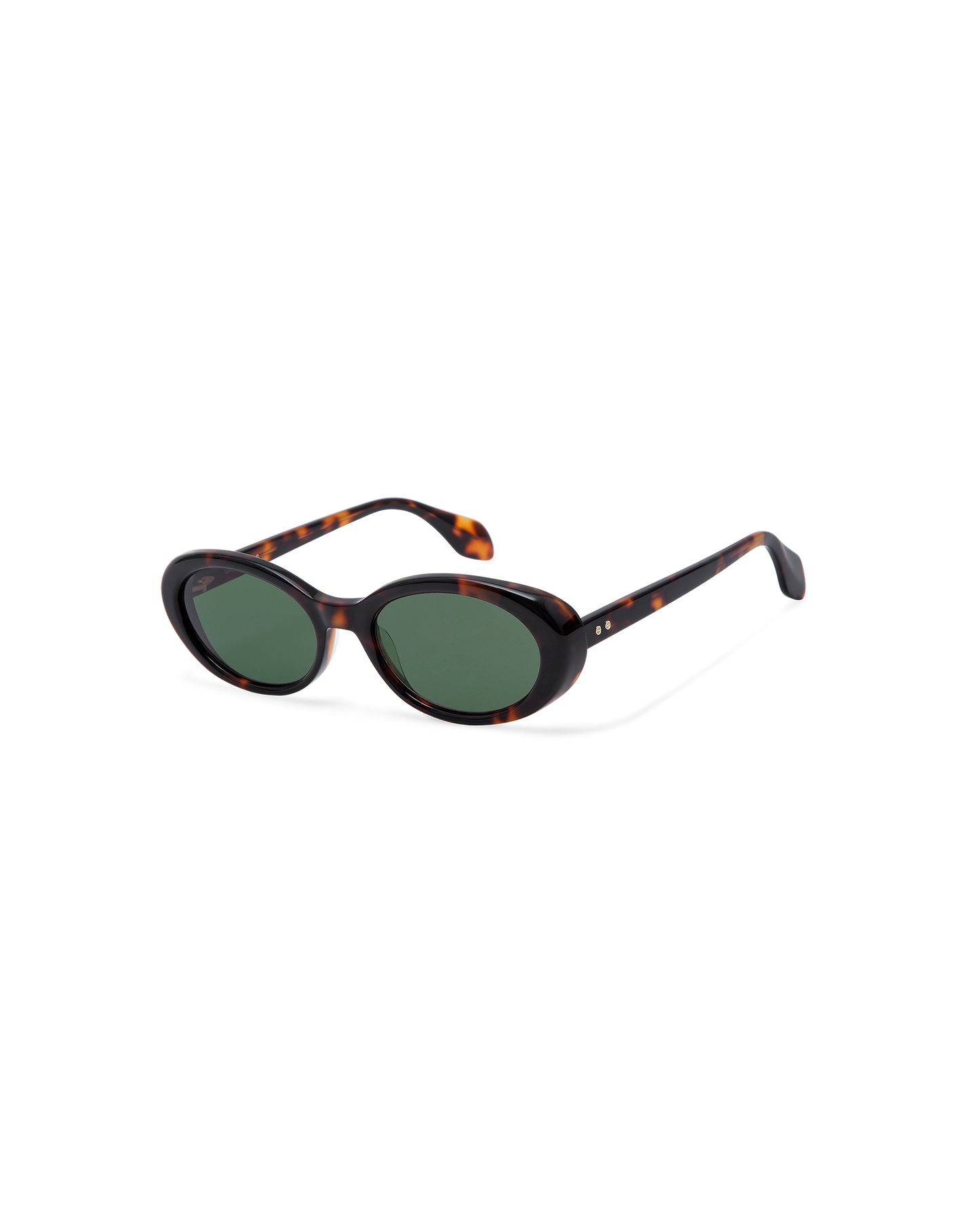 ORIA: Ovaladas Acetato Havana sunglasses by GIGI STUDIOS 13627