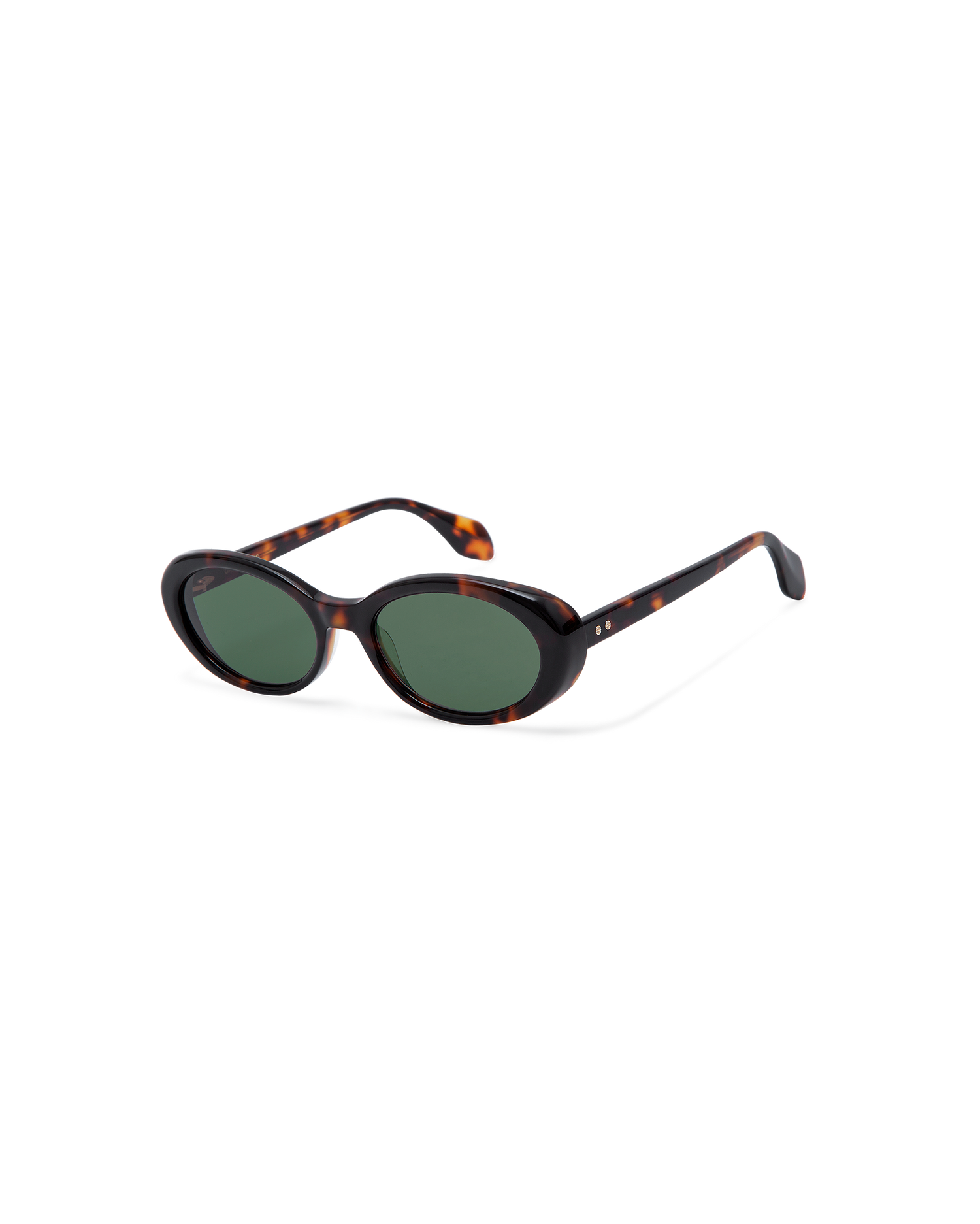 ORIA: Ovaladas Acetato Havana sunglasses by GIGI STUDIOS 13627