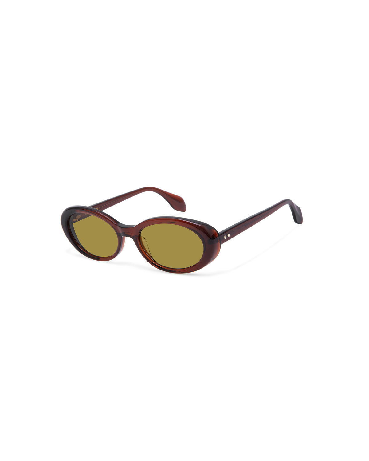 ORIA: Ovaladas Acetato Rojo sunglasses by GIGI STUDIOS 13629